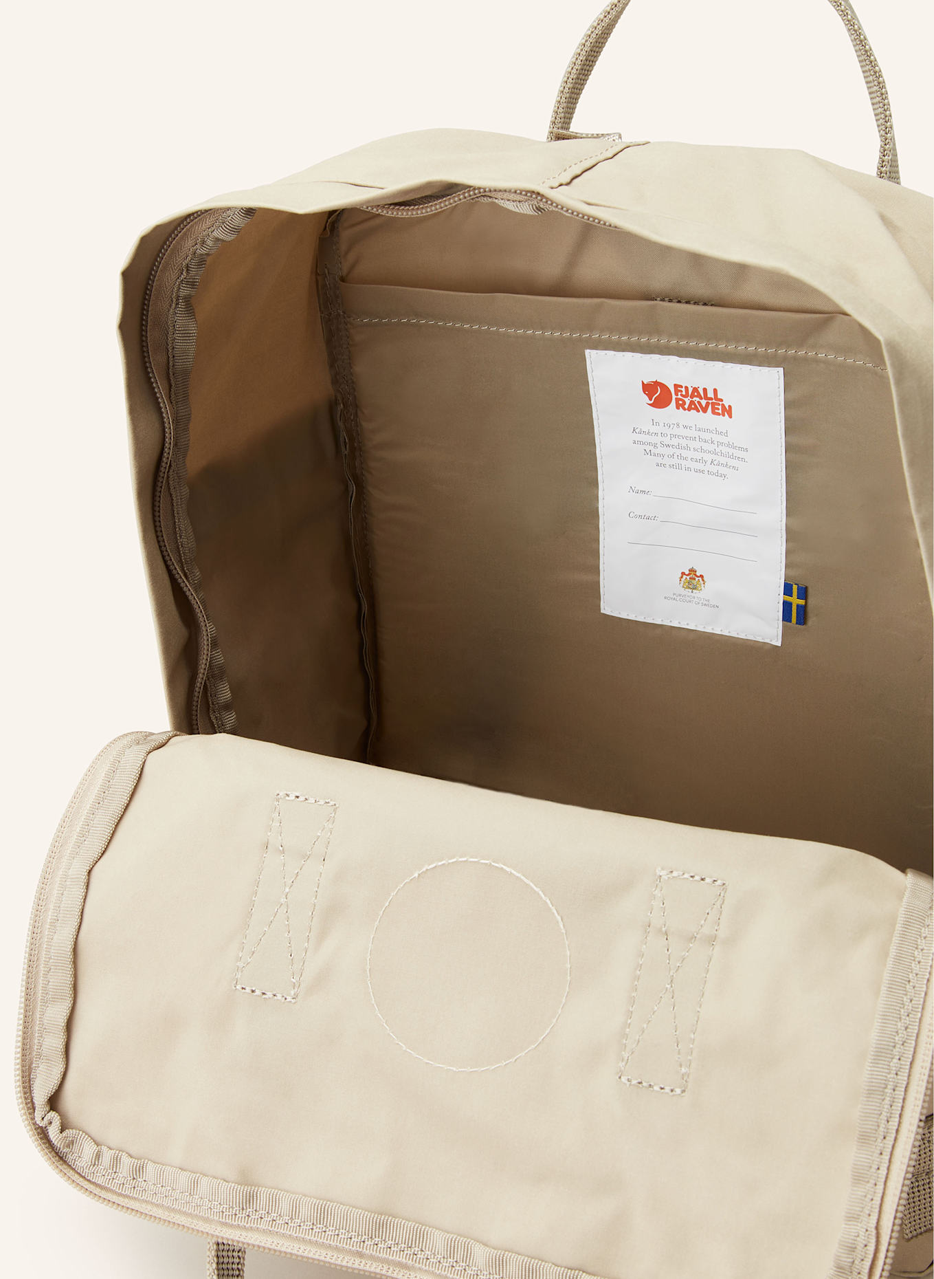 FJÄLLRÄVEN Backpack KANKEN: LIGHT BROWN