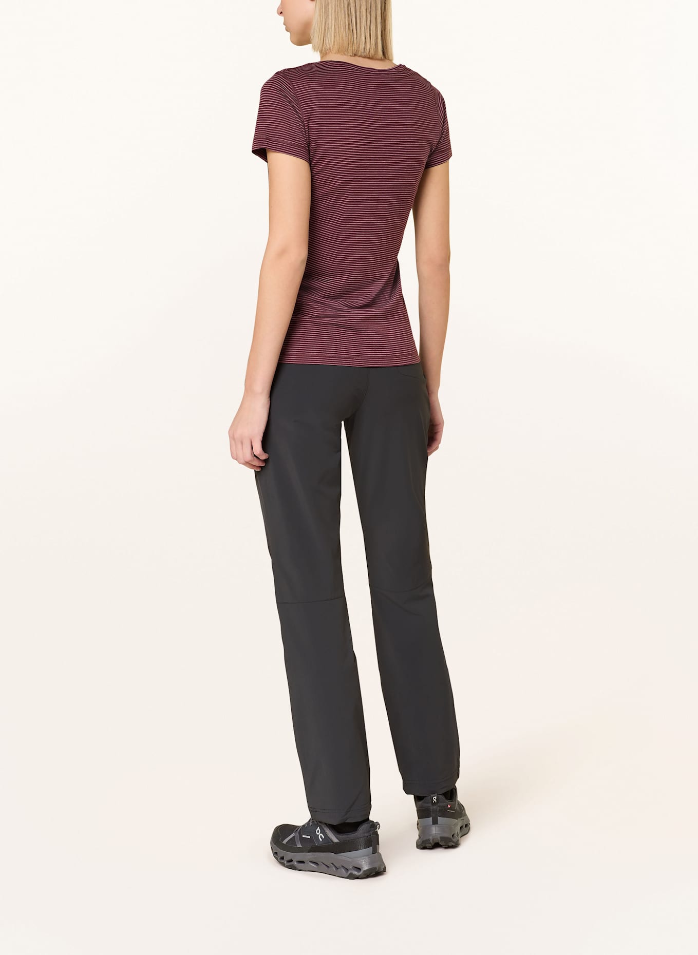 FJÄLLRÄVEN T-Shirt ABISKO COOL: DARK RED