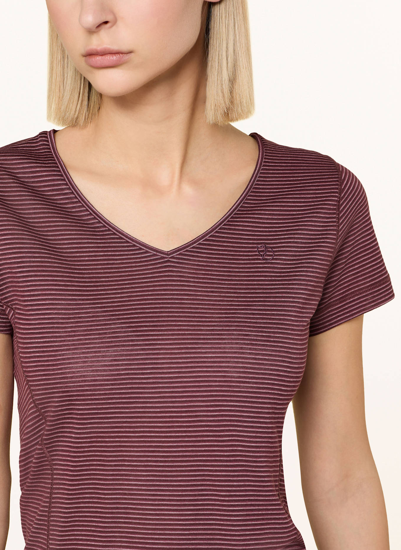 FJÄLLRÄVEN T-Shirt ABISKO COOL: DARK RED