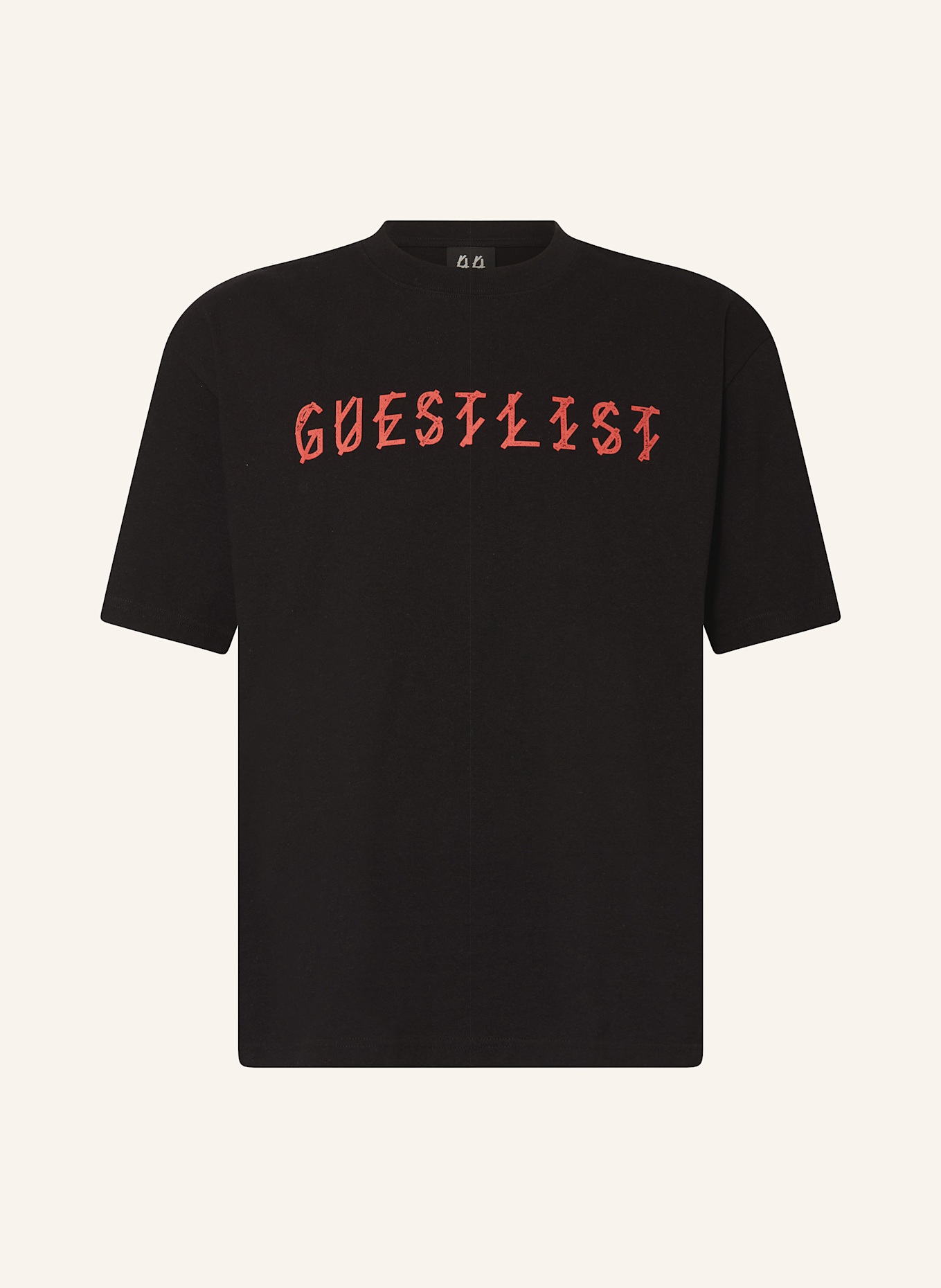 44 LABEL GROUP T-Shirt: SCHWARZ