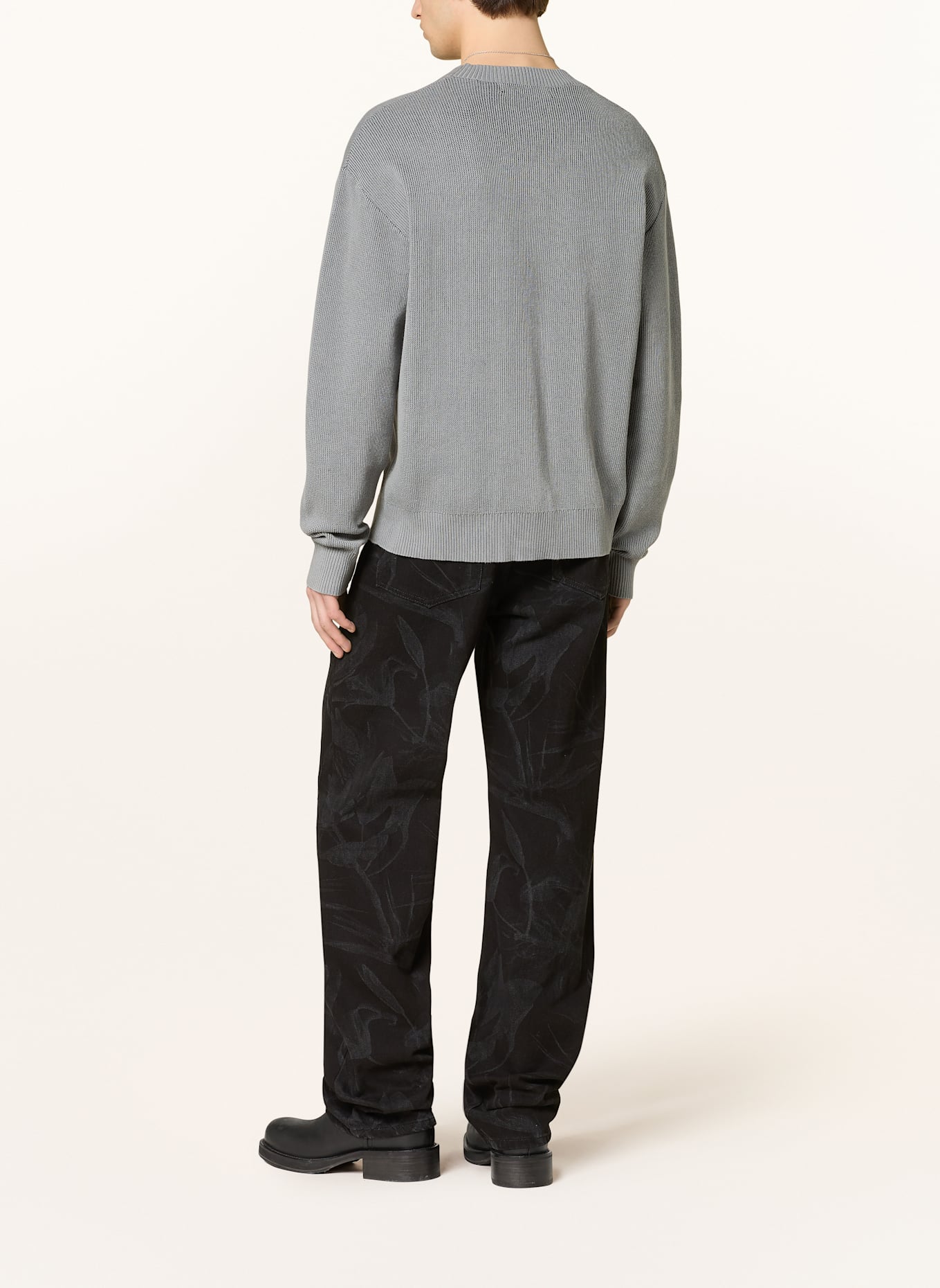 DAILY PAPER Sweter: SZARY / CZARNY