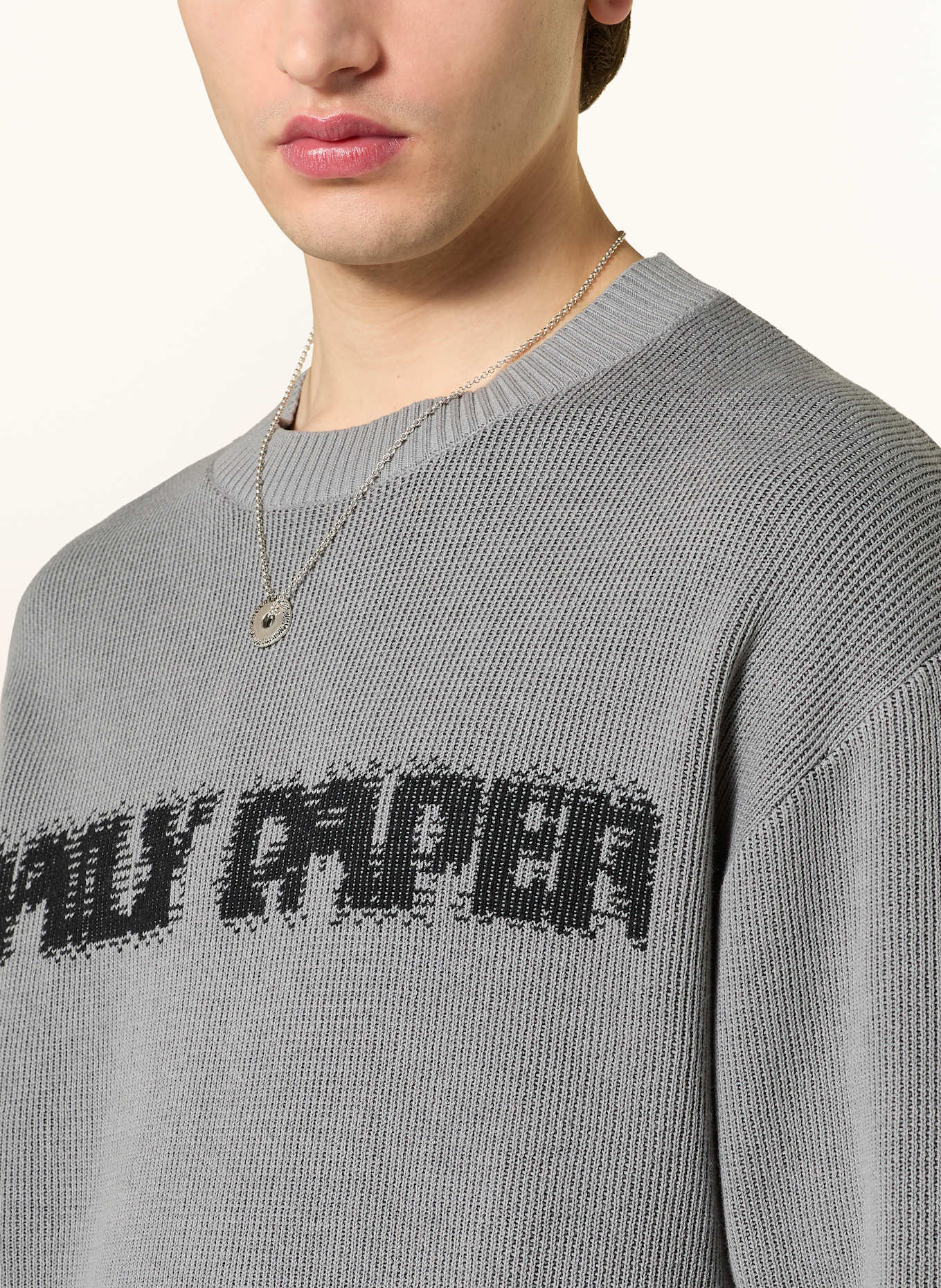 DAILY PAPER Sweter: SZARY / CZARNY