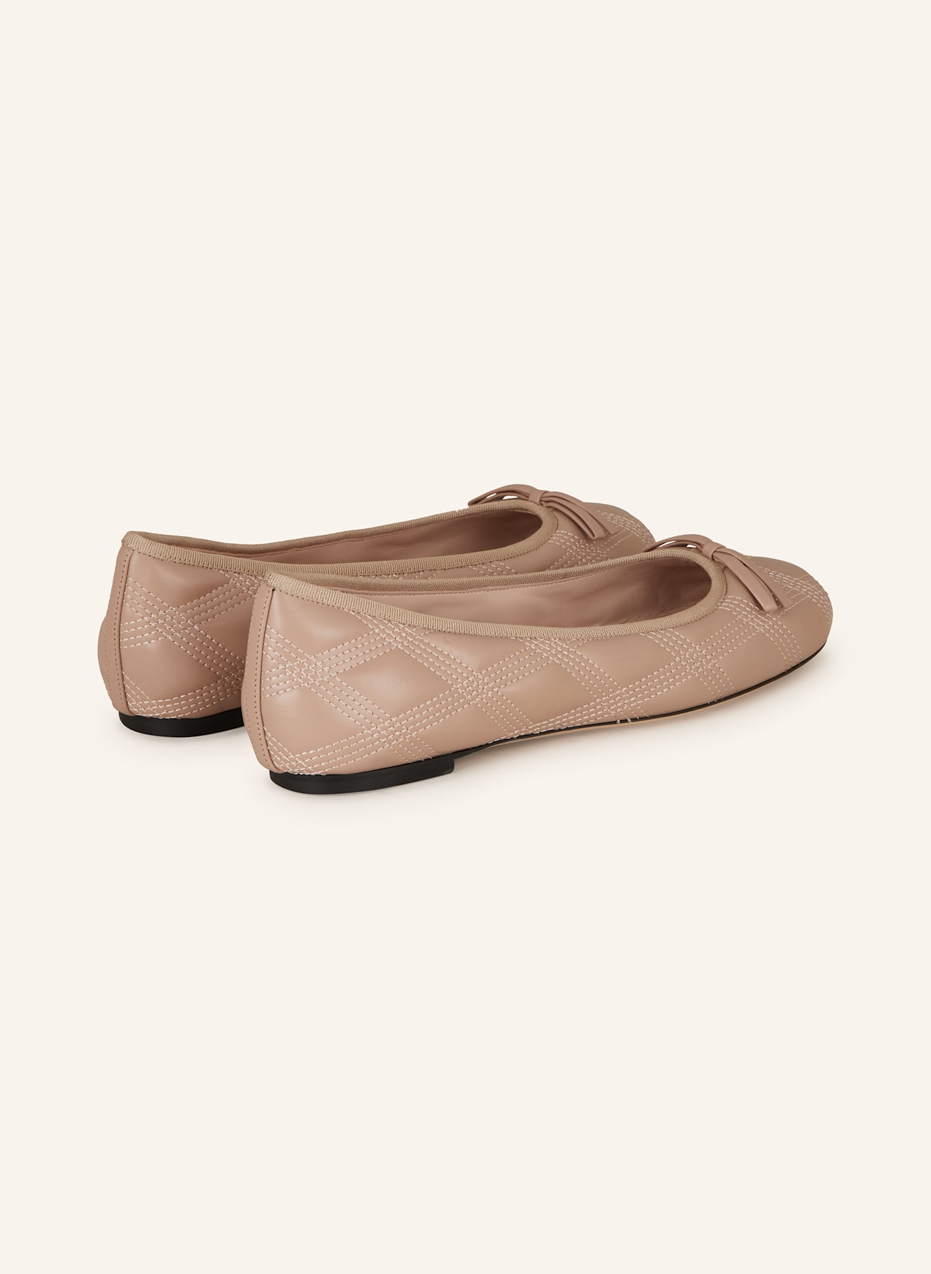 VALENTINO GARAVANI Ballerinas QUILTIE: NUDE