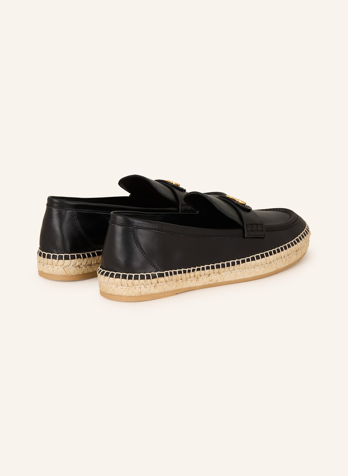 VALENTINO GARAVANI Loafer VLOGO SIGNATURE: SCHWARZ/ BEIGE