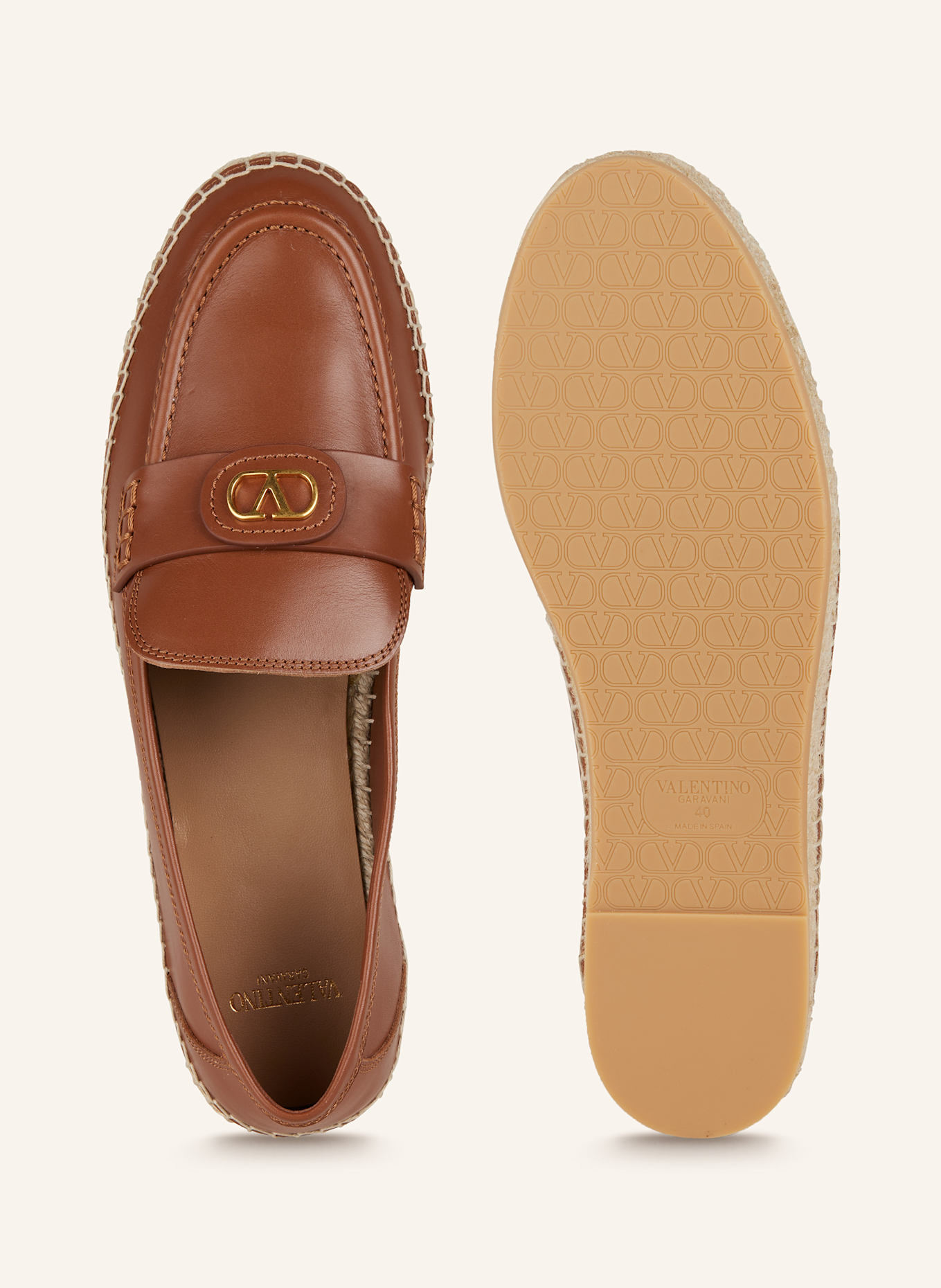 VALENTINO GARAVANI Loafer VLOGO SIGNATURE: DUNKELBRAUN