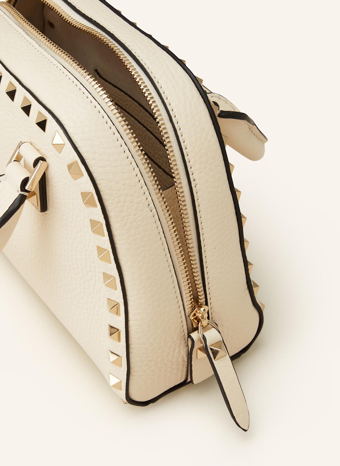 VALENTINO GARAVANI Handbag ROCKSTUD with rivets, Color: CREAM (Image 3)