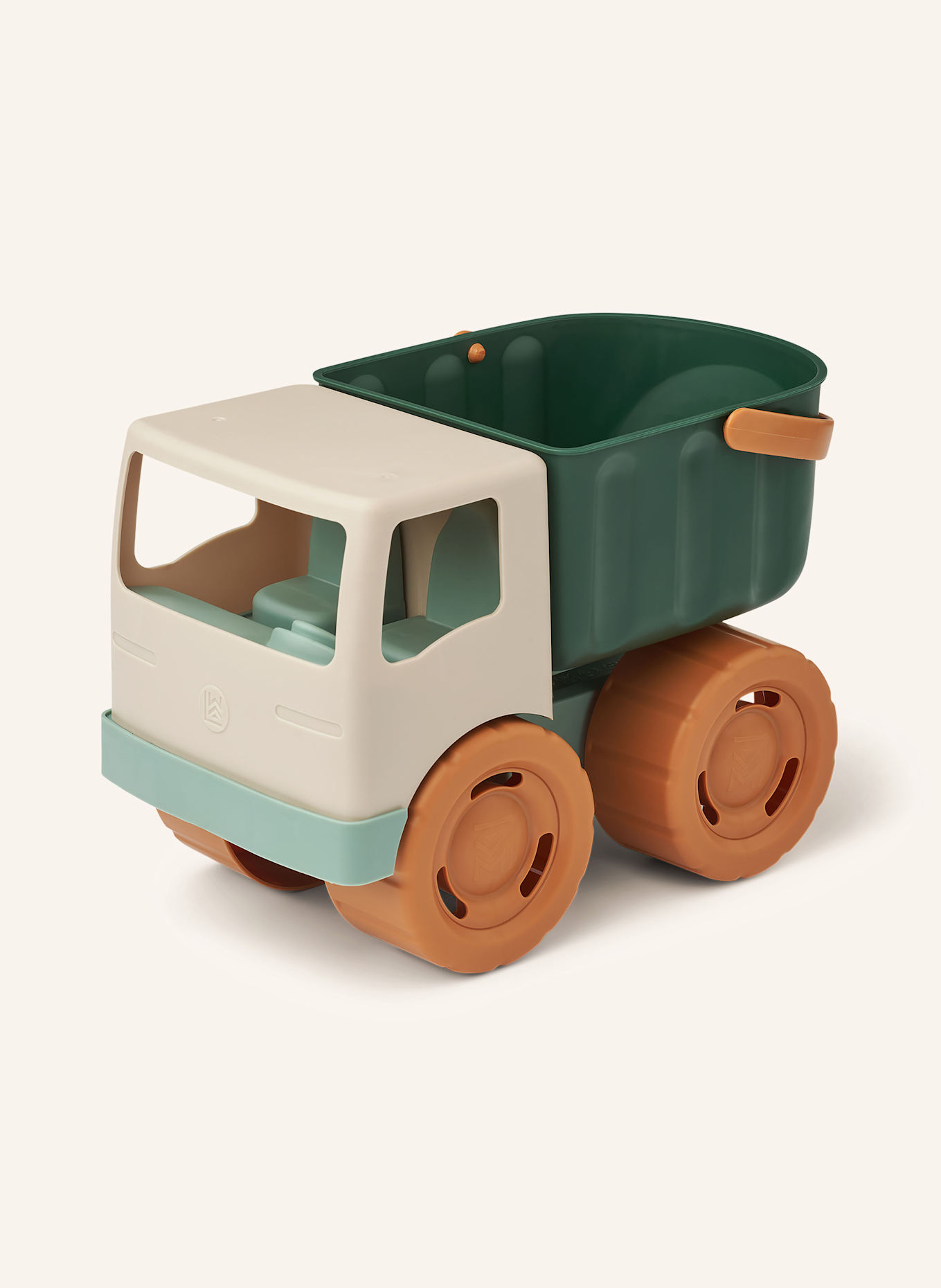 LIEWOOD Voiture miniature BECK SAND TRUCK: VERT / ORANGE / GRIS CLAIR