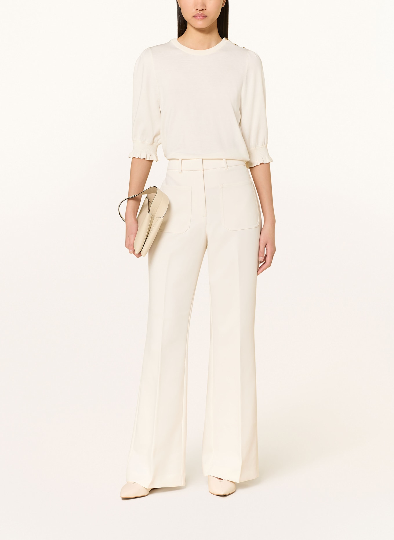 FABIENNE CHAPOT Strickpullover MOLLY mit 3/4-Arm: ECRU