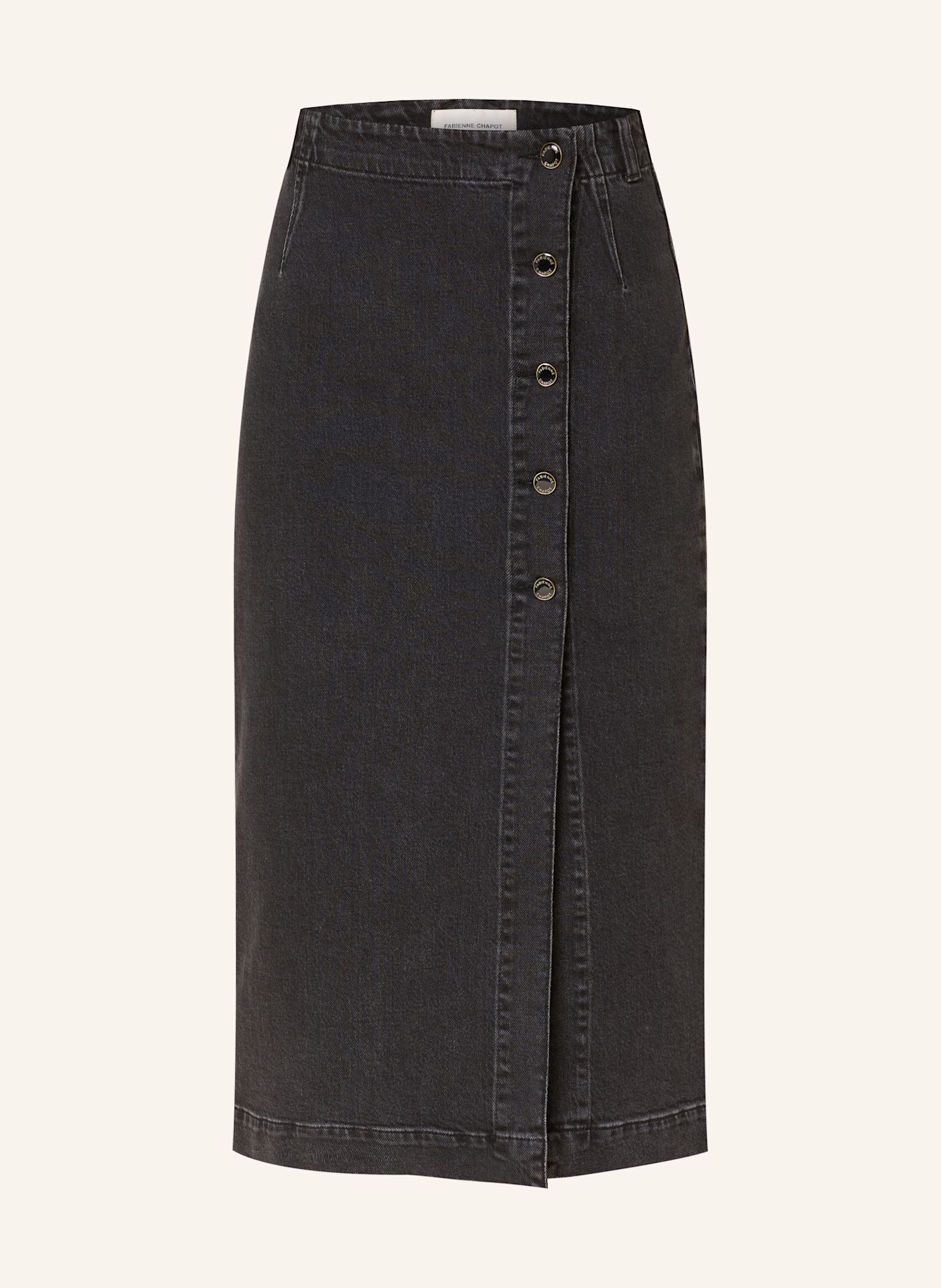 FABIENNE CHAPOT Spódnica jeansowa CARMEL: 9008 Washed Black