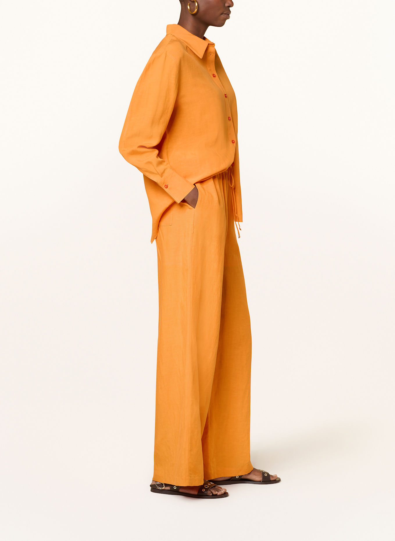 FABIENNE CHAPOT Marlenehose BRENT: ORANGE