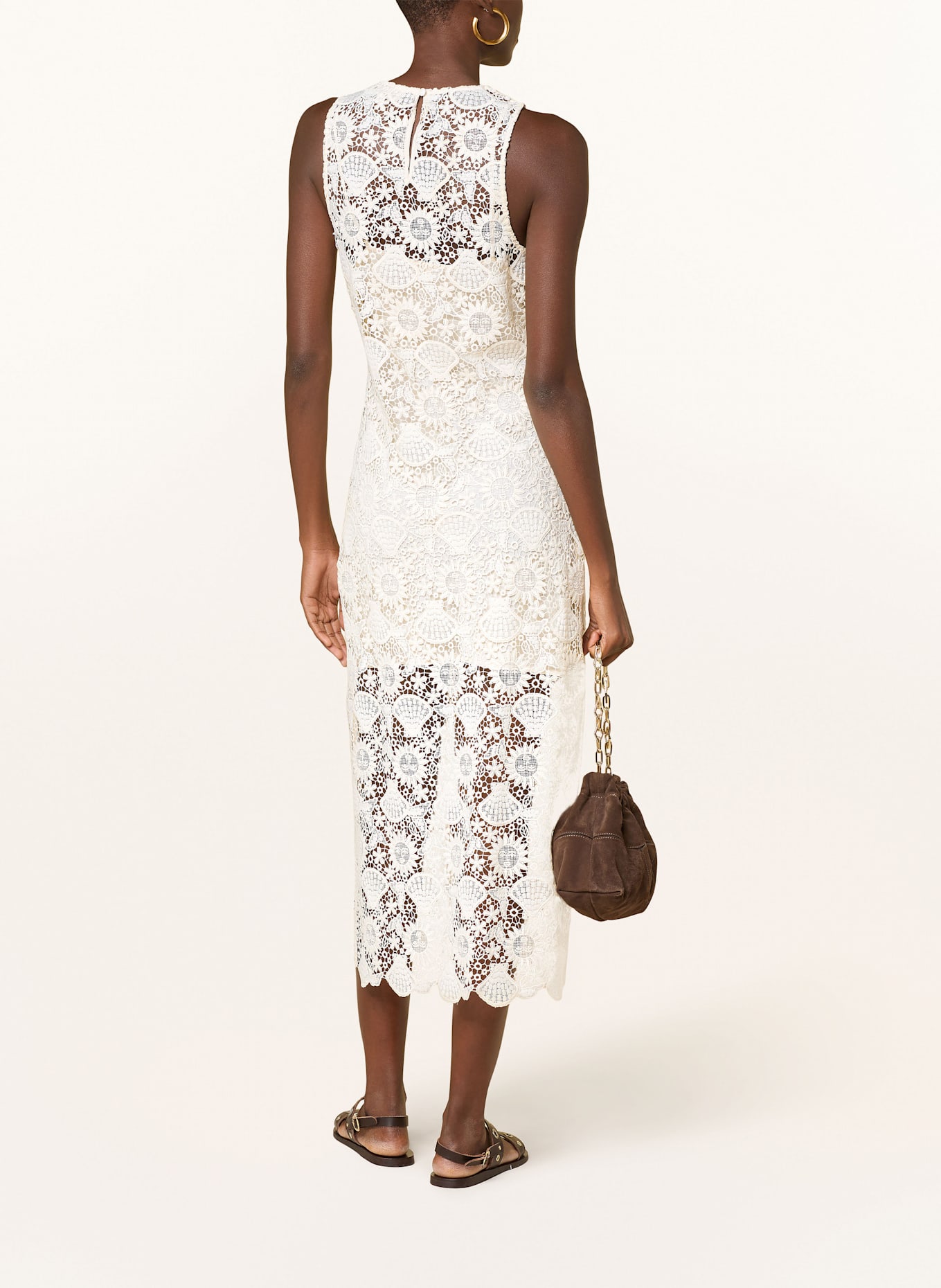 FABIENNE CHAPOT Häkelkleid FRANCIS: ECRU