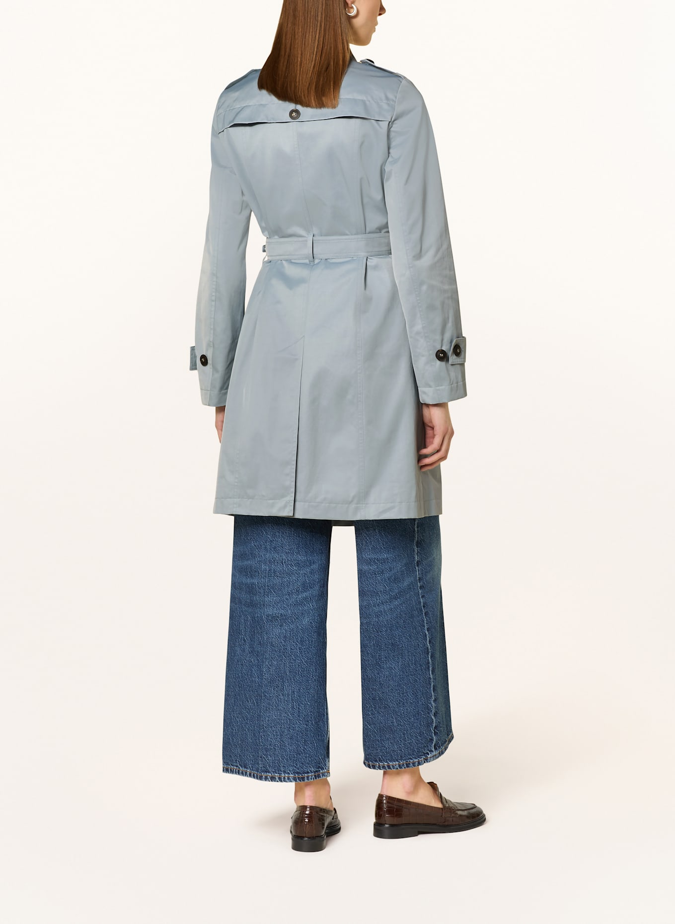 FUCHS SCHMITT Trenchcoat: LICHTBLAUW