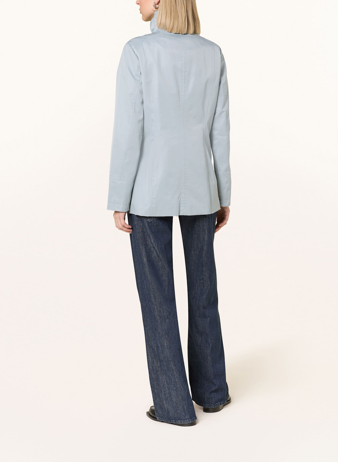 FUCHS SCHMITT Pea coat: LIGHT BLUE