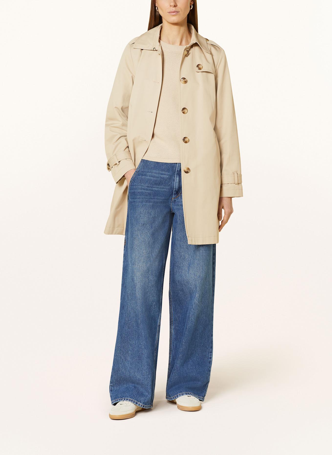 FUCHS SCHMITT Trench coat: CREAM