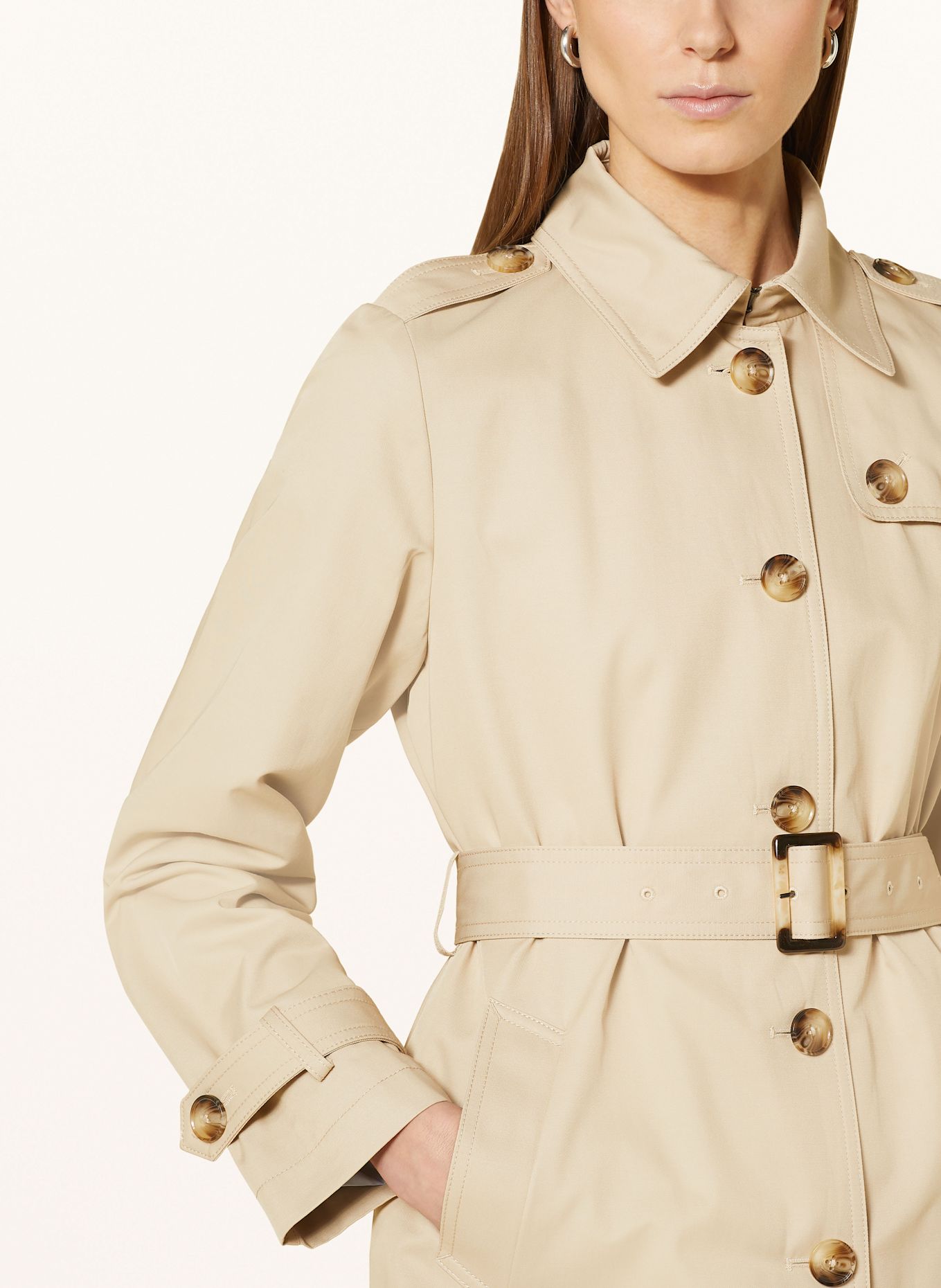 FUCHS SCHMITT Trench coat: CREAM