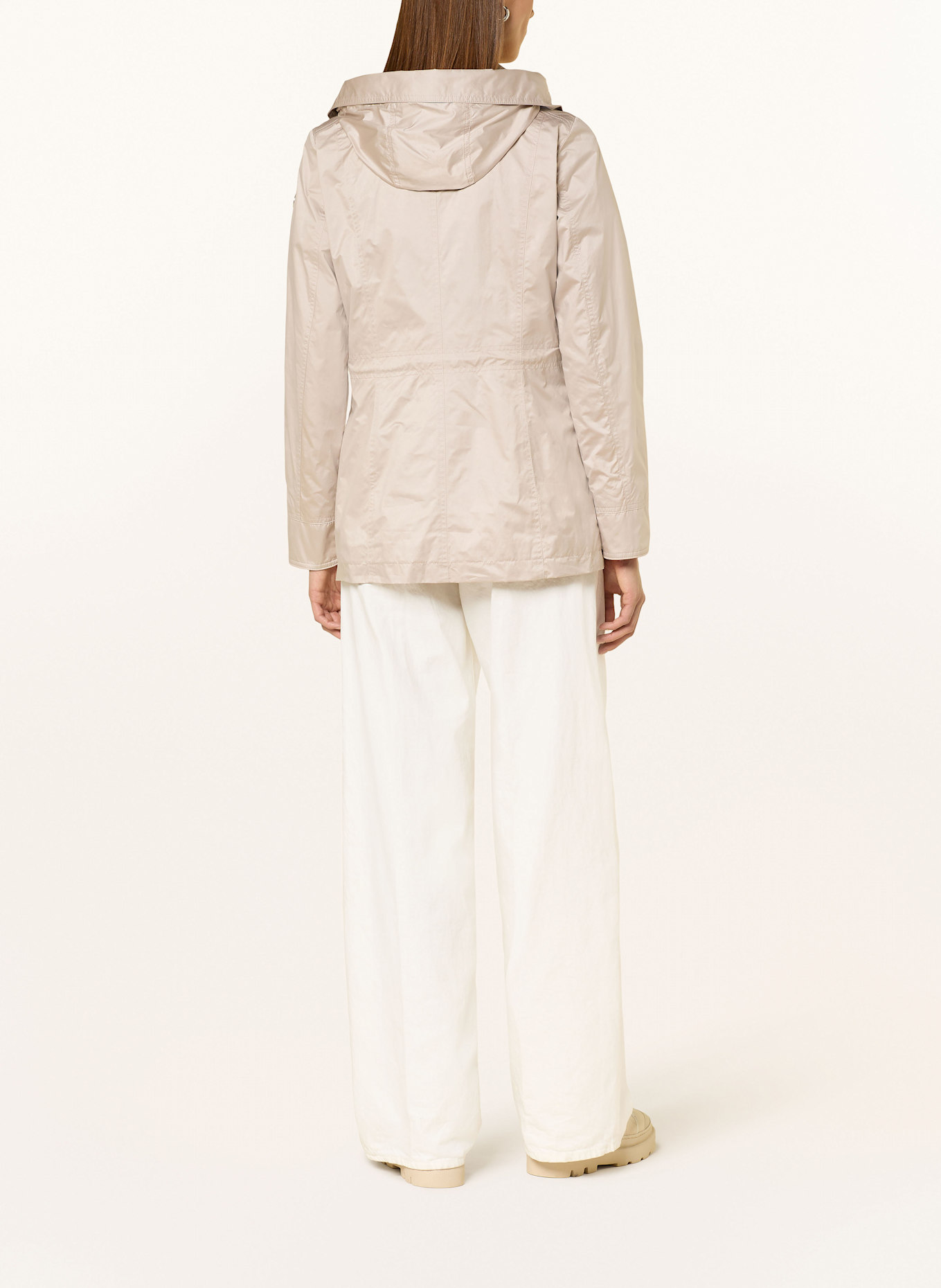 FUCHS SCHMITT Jacket with detachable hood: BEIGE