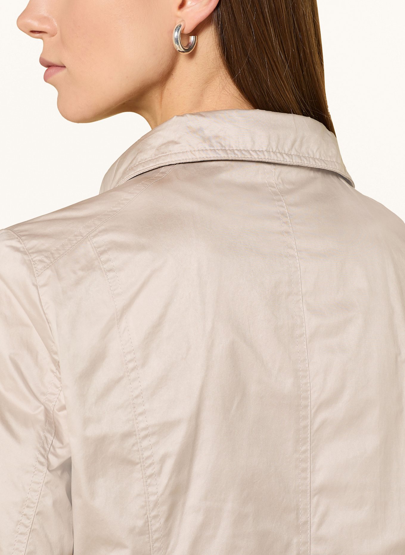 FUCHS SCHMITT Jacket with detachable hood: BEIGE