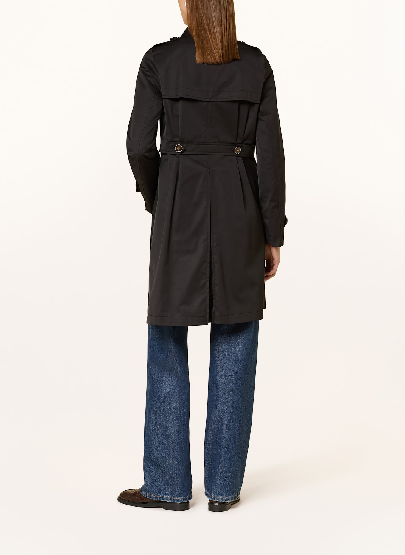 FUCHS SCHMITT Trenchcoat: SCHWARZ