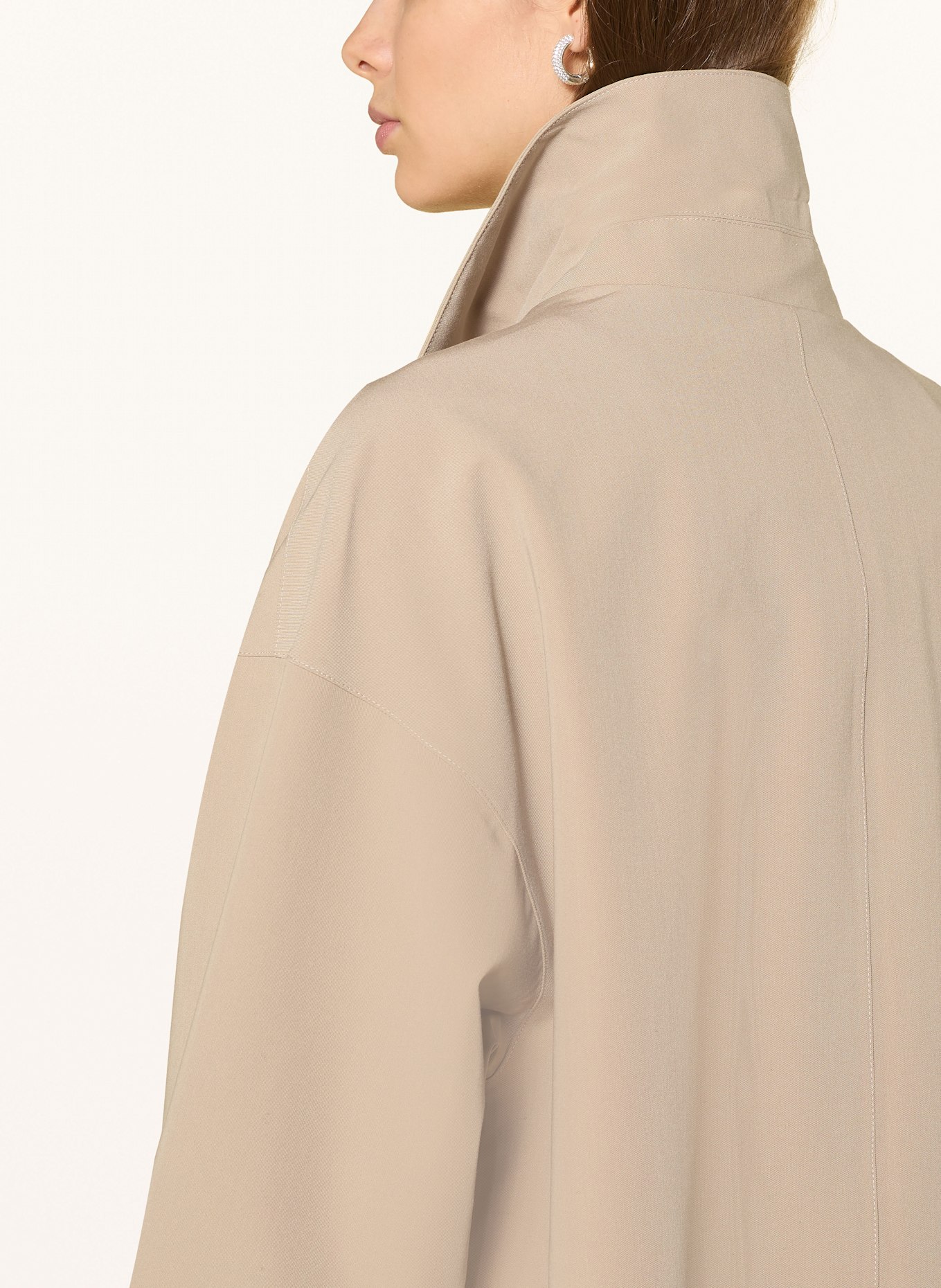 MOS MOSH Trench coat MMBORA: BEIGE