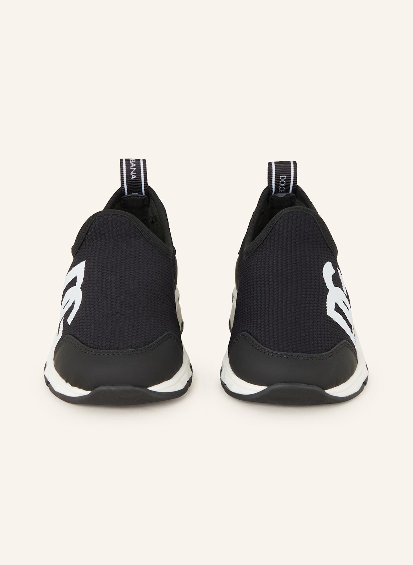 DOLCE & GABBANA Sneaker: SCHWARZ/ WEISS