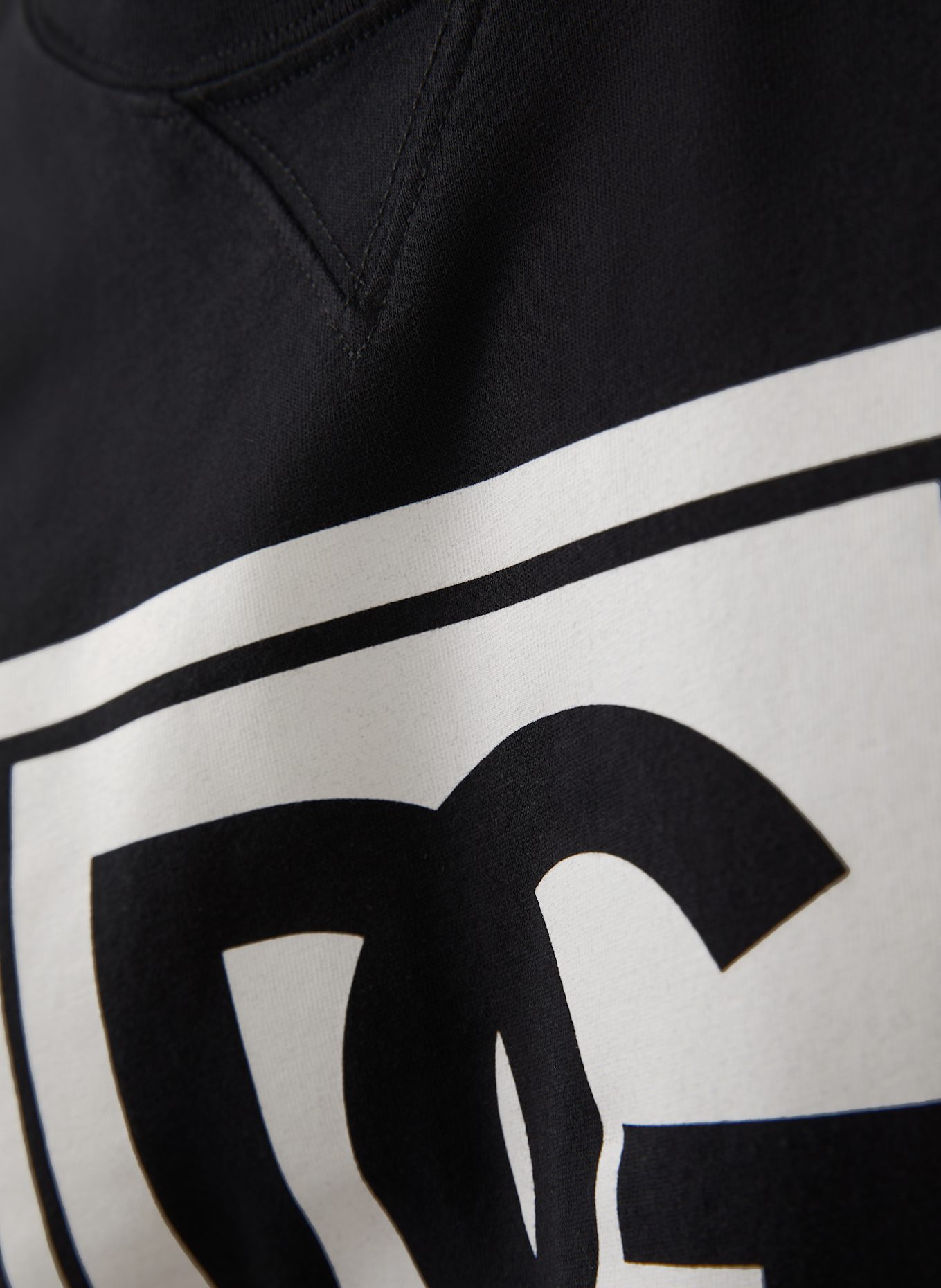 DOLCE & GABBANA T-shirt: CZARNY/ BIAŁY