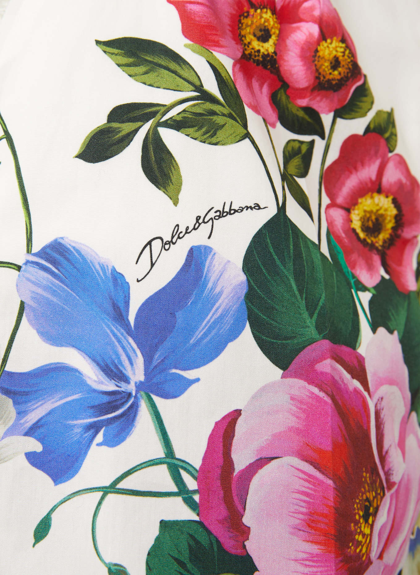 DOLCE & GABBANA Shorts: WEISS / GRÜN / BLAU