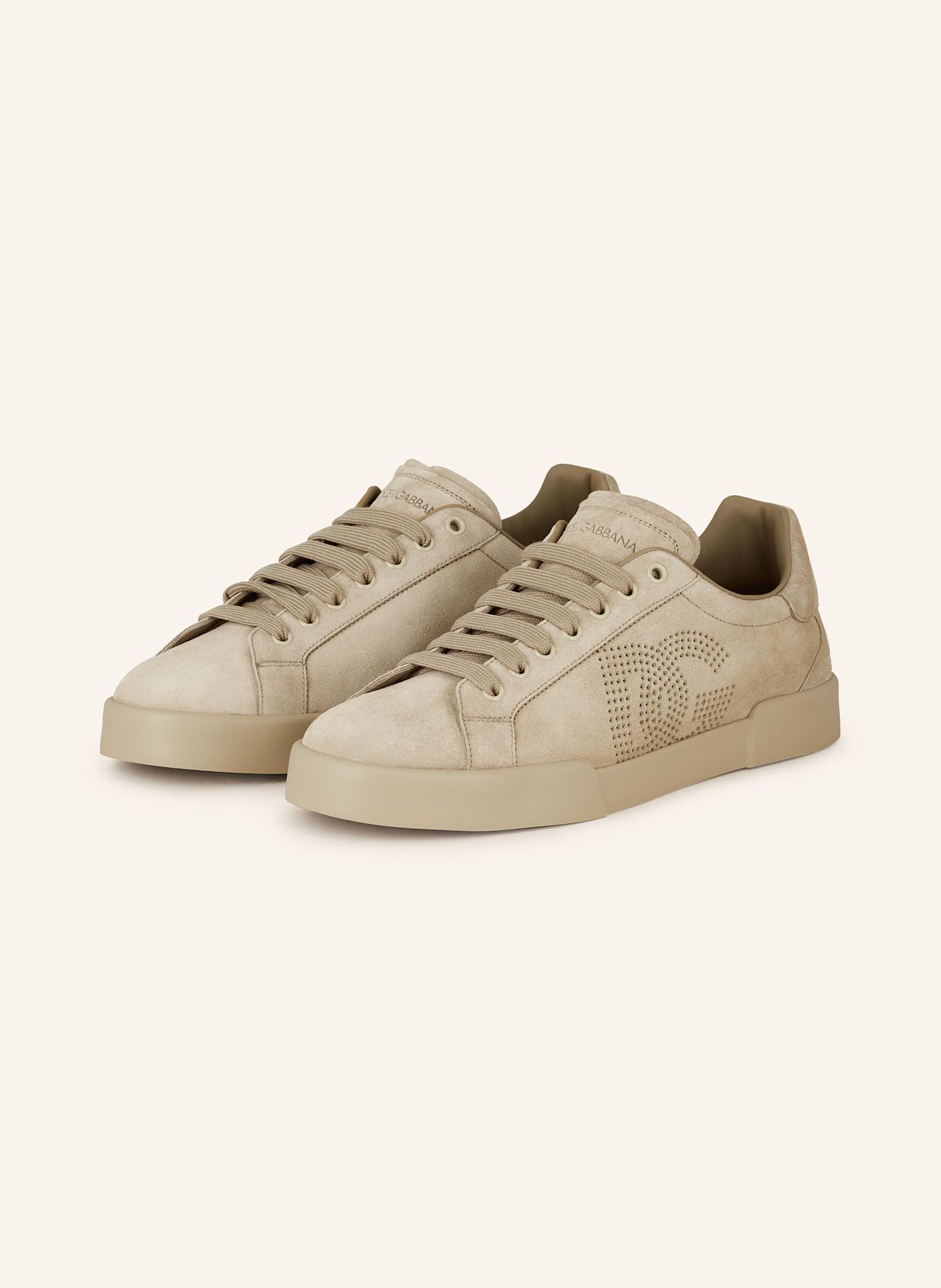 DOLCE & GABBANA Sneaker PORTOFINO: CREME