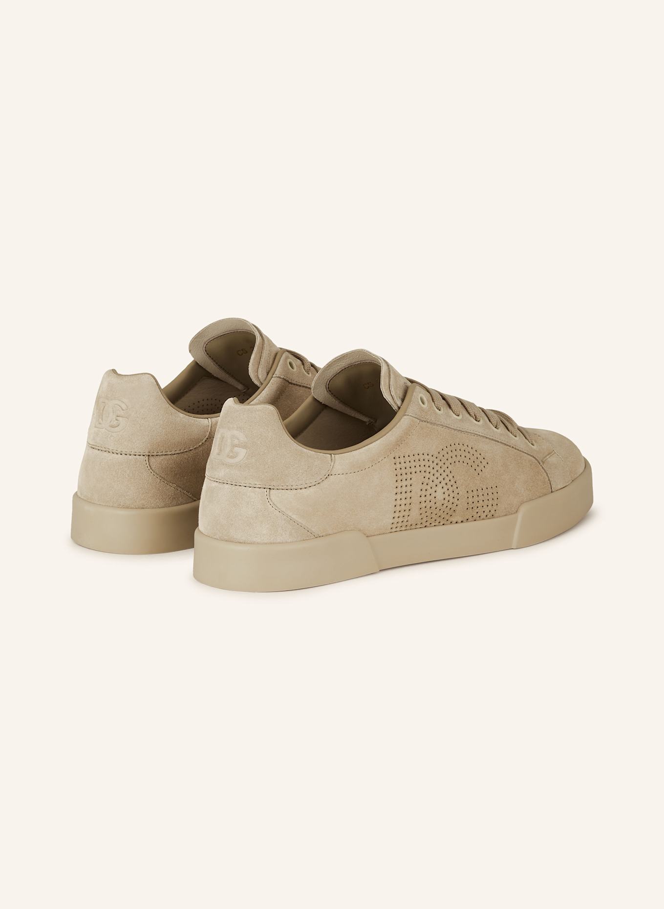 DOLCE & GABBANA Sneaker PORTOFINO: CREME