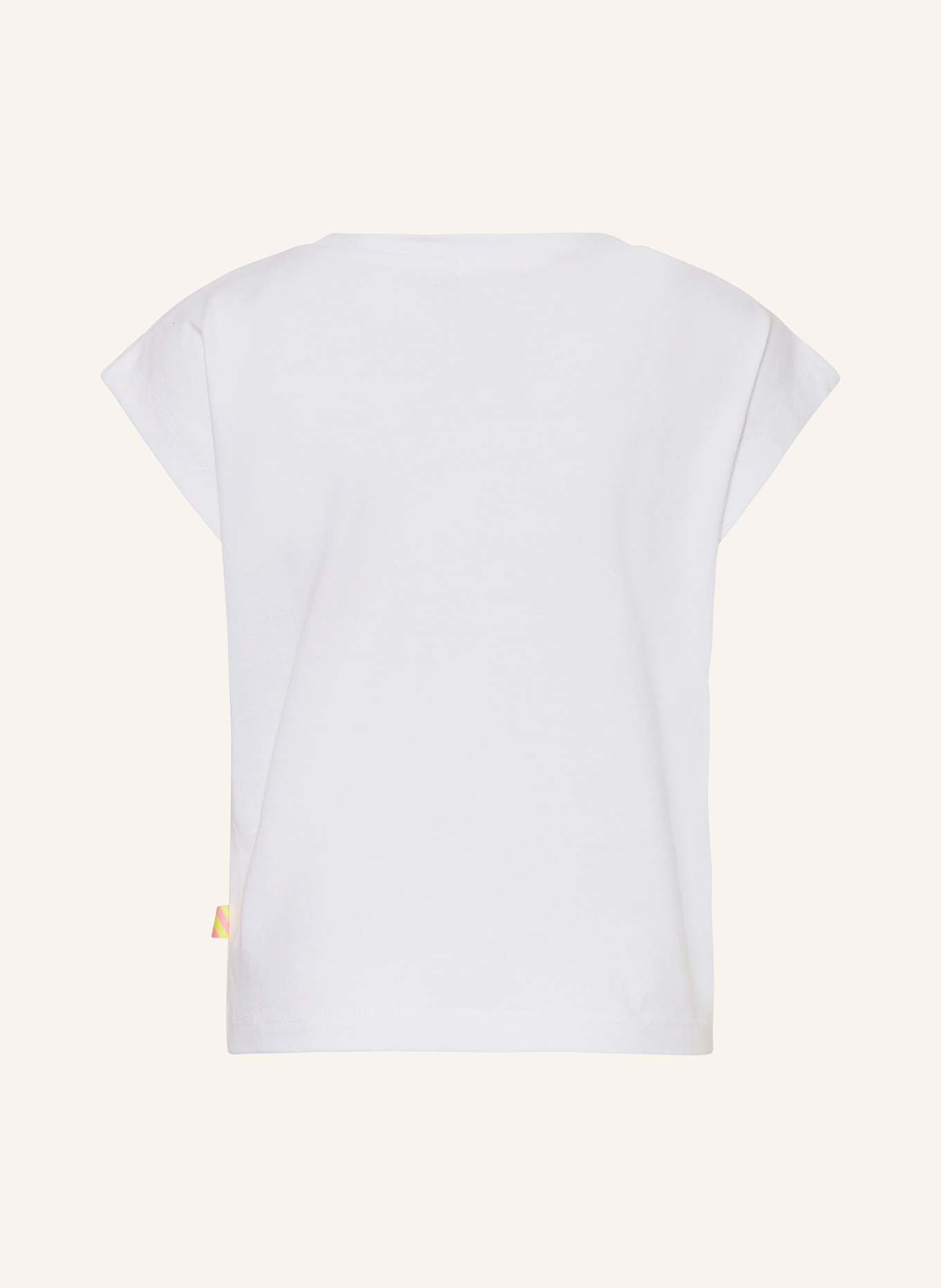 Billieblush T-shirt with decorative gems: WHITE / PINK / GREEN