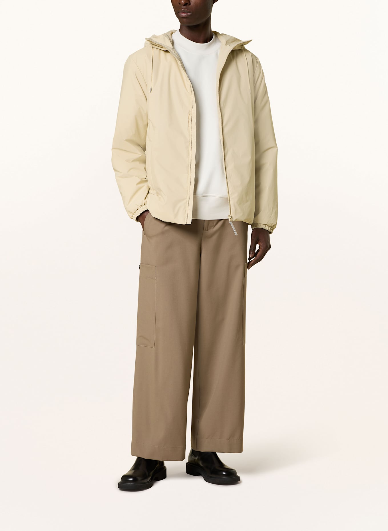 RAINS Regenjacke LOHJA: BEIGE