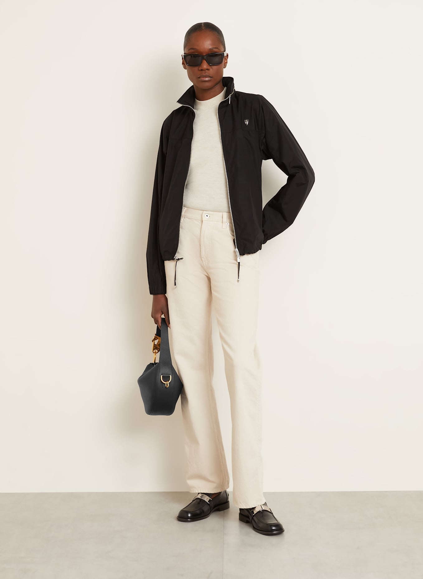 BURBERRY Kurtka: CZARNY
