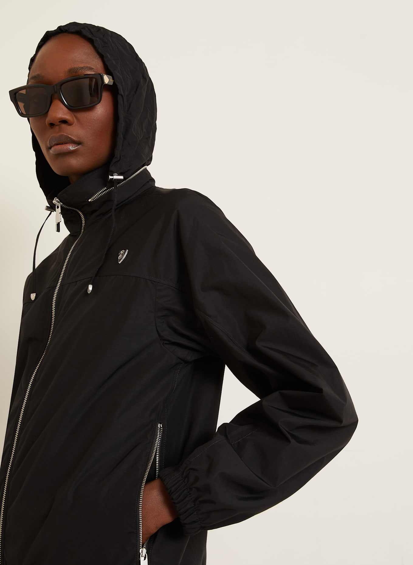 BURBERRY Kurtka: CZARNY