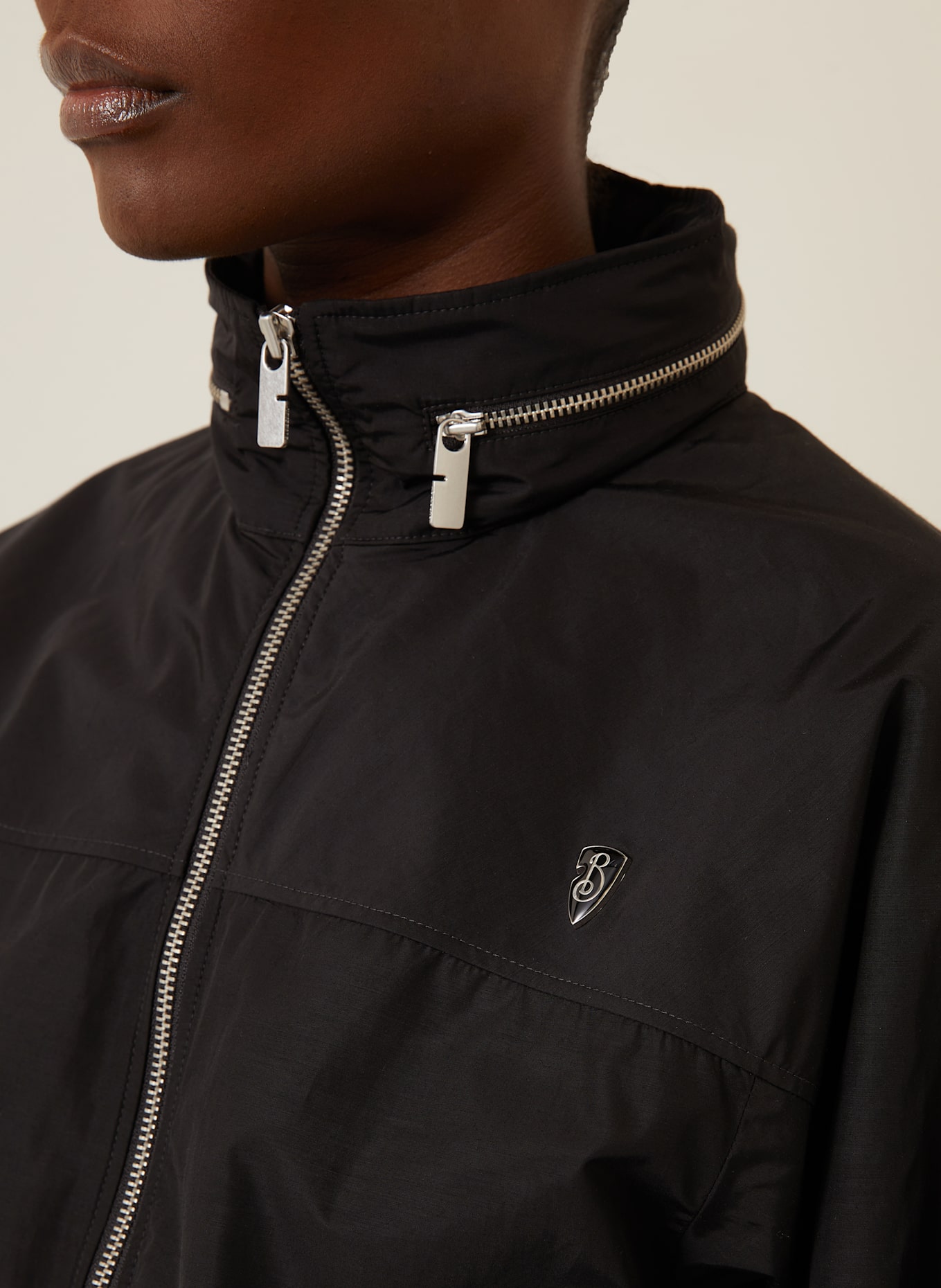 BURBERRY Kurtka: CZARNY