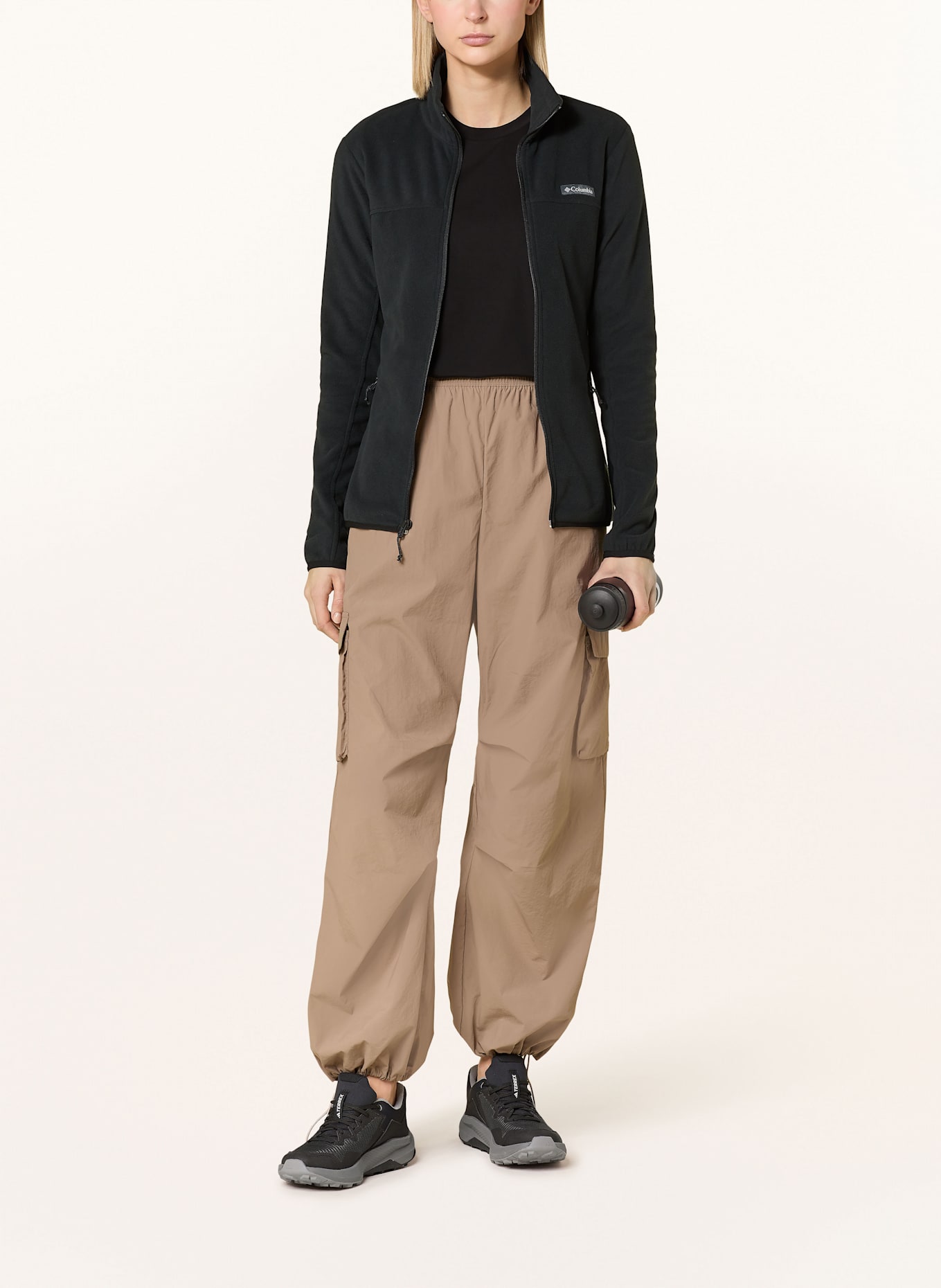 Columbia Fleecejacke ALI PEAK™: SCHWARZ