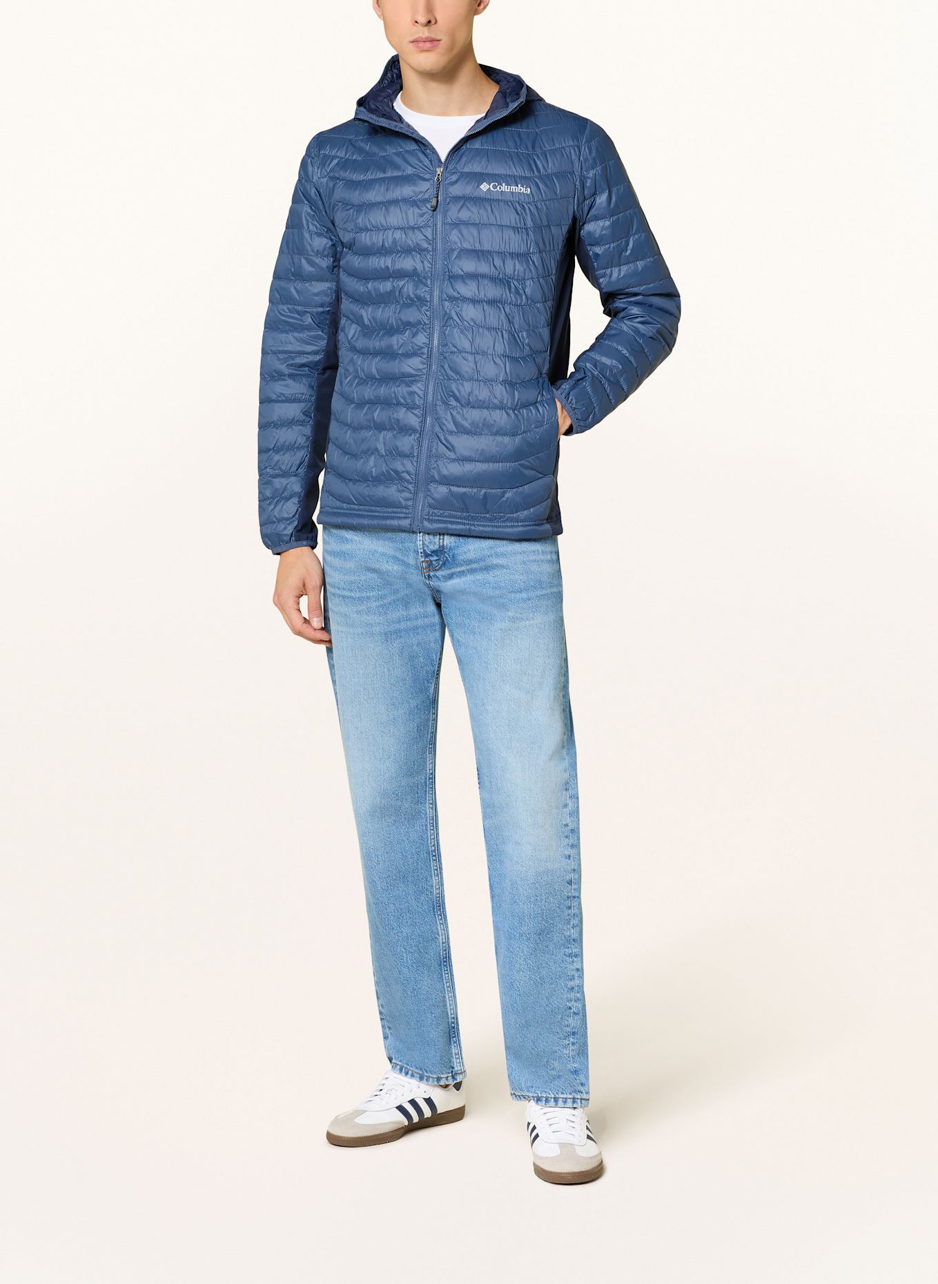 Columbia Hybrid-Steppjacke POWDER PASS™: DUNKELBLAU