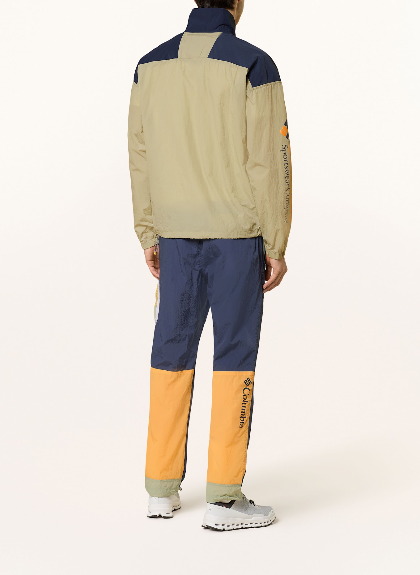 Columbia Spodnie trekkingowe CHALLENGER™ WINDBREAKER: GRANATOWY / POMARAŃCZOWY / ZIELONY