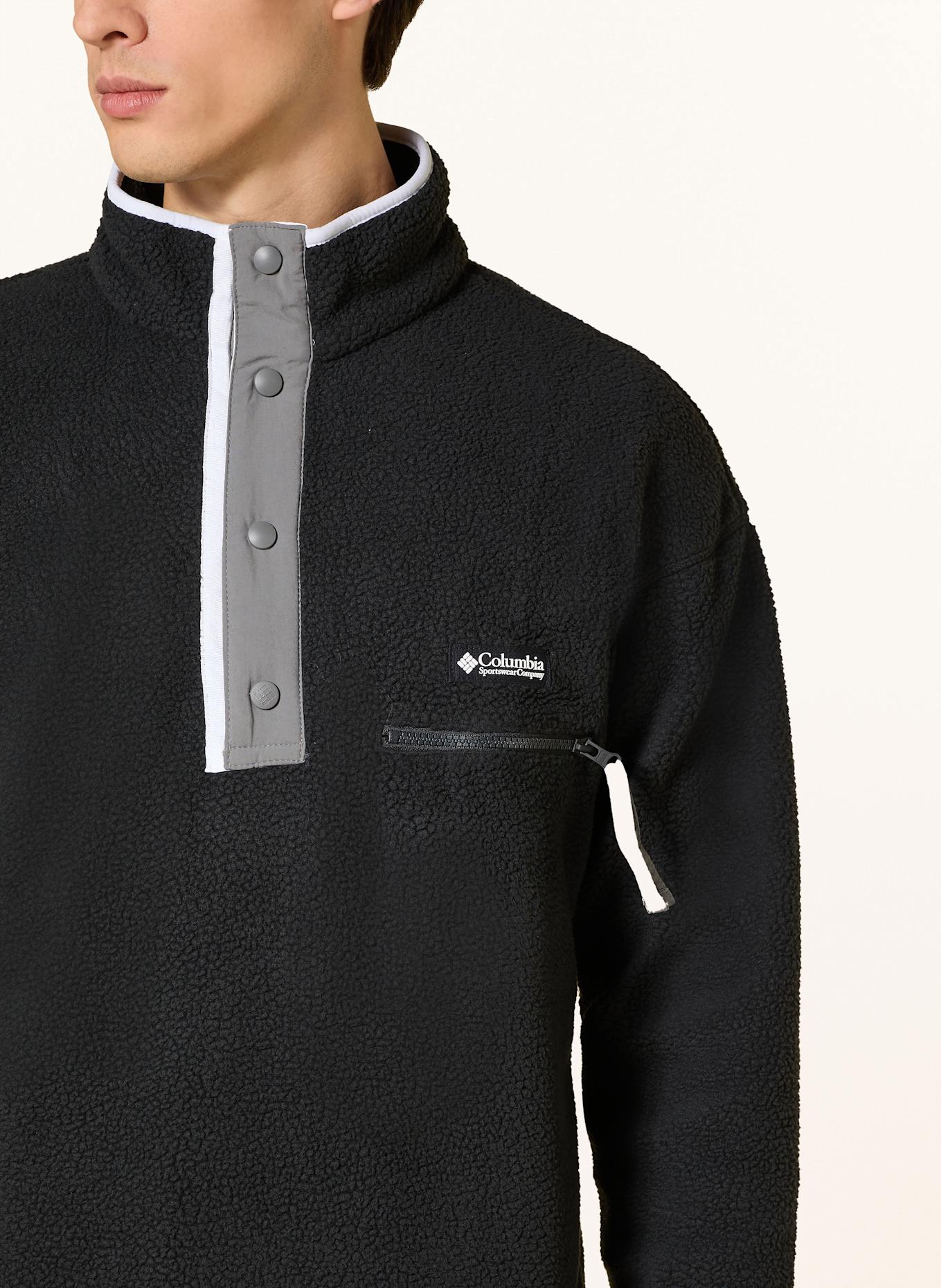 Columbia Fleece-Troyer HELVETIA™ II: SCHWARZ