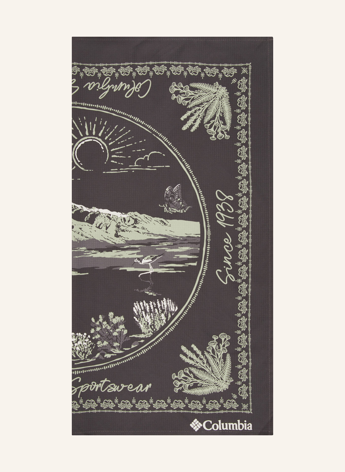 Columbia Multifunktionstuch SKIEN VALLEY ™: DUNKELGRAU / OLIV