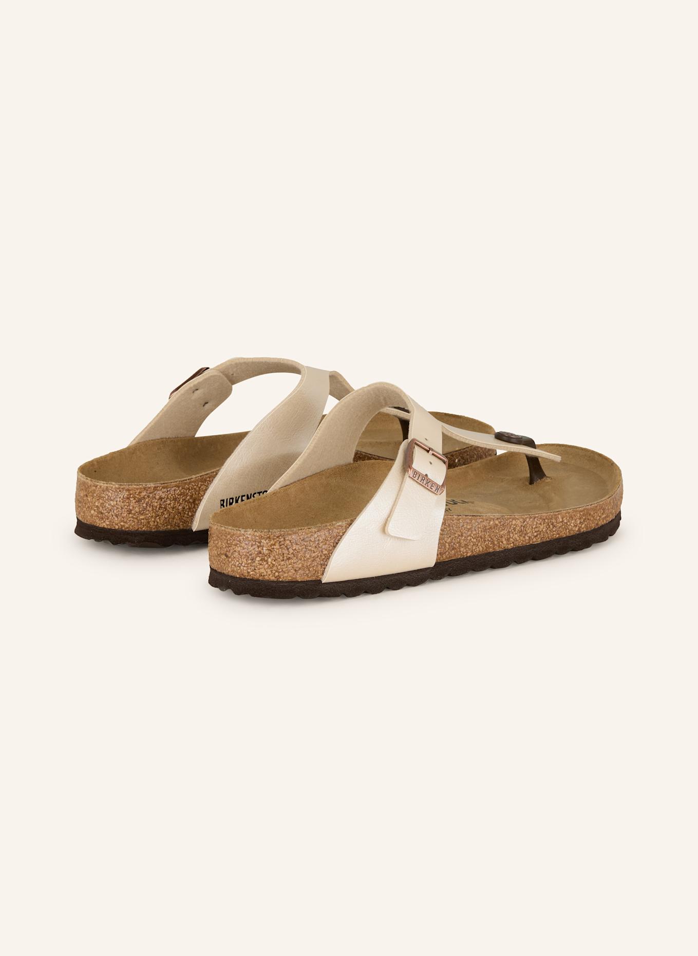 BIRKENSTOCK Zehentrenner GIZEH: CREME
