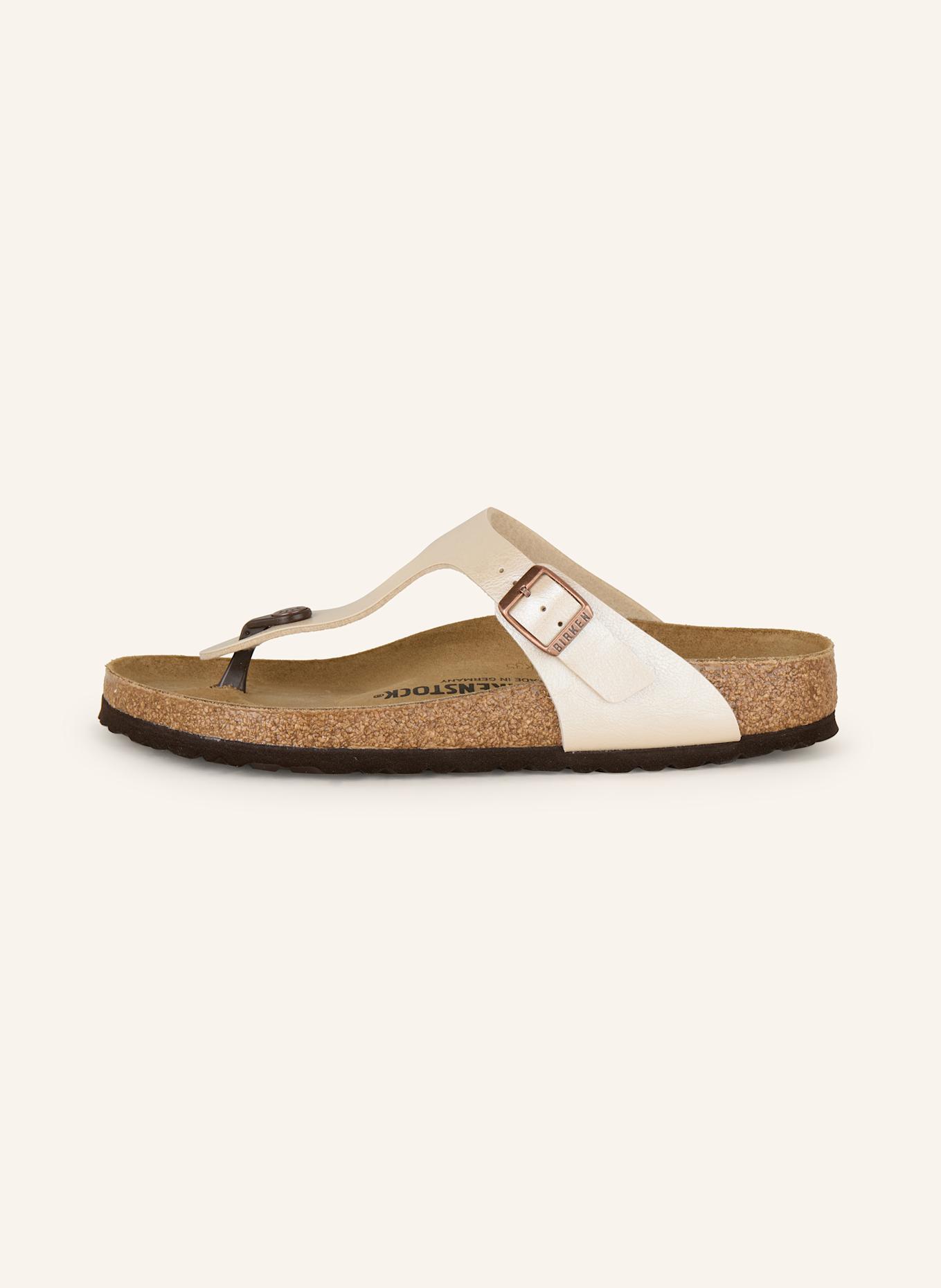 BIRKENSTOCK Zehentrenner GIZEH: CREME