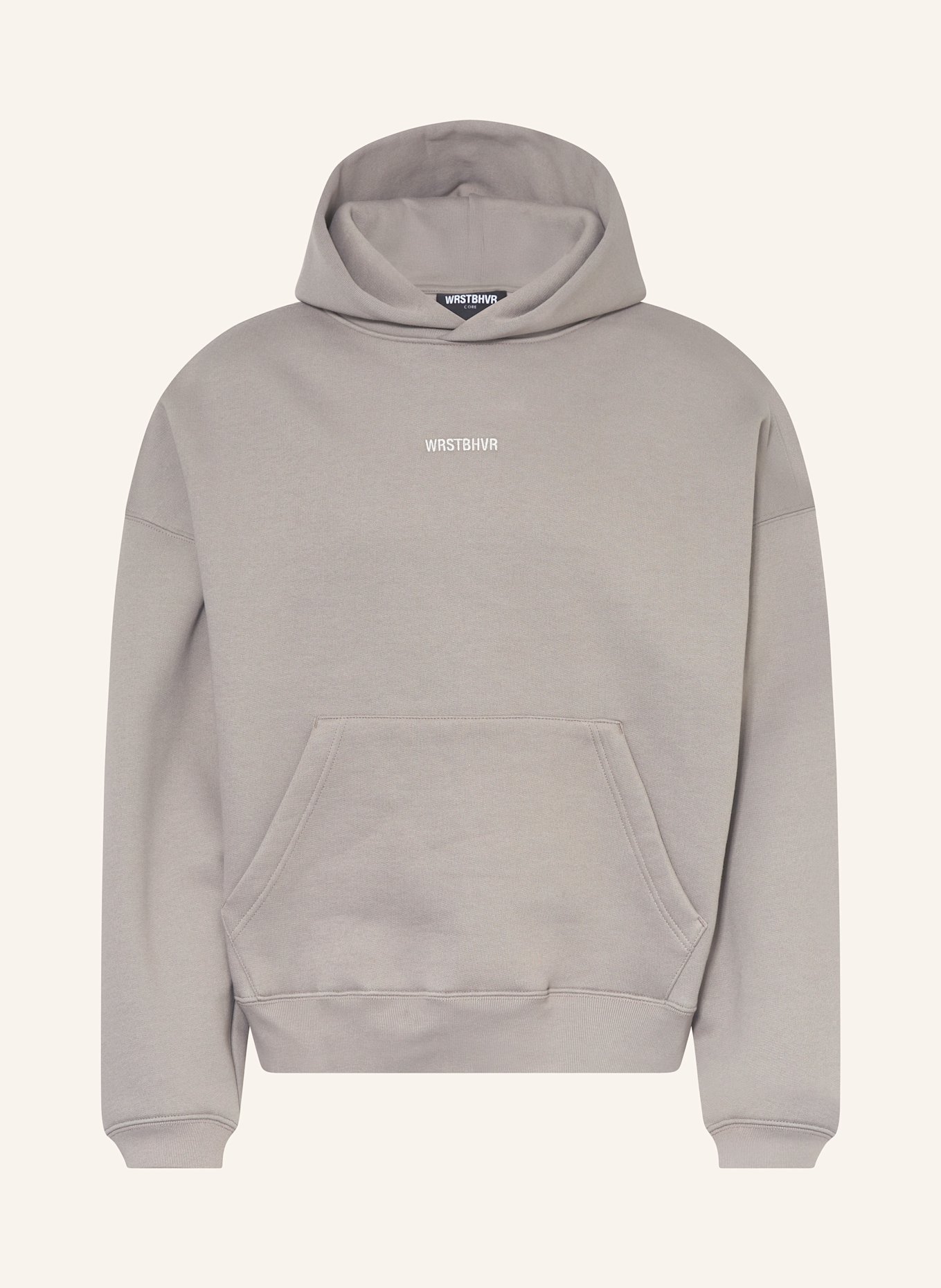 WRSTBHVR Mikina s kapucí GARM V3: ŠEDÁ