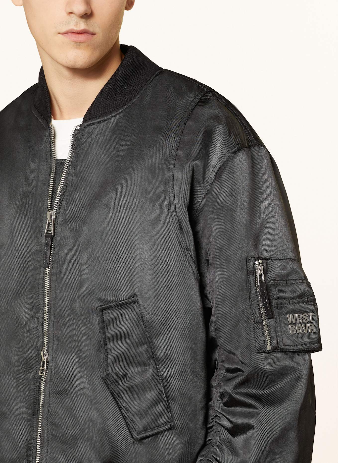 WRSTBHVR Blouson SOLA: SCHWARZ