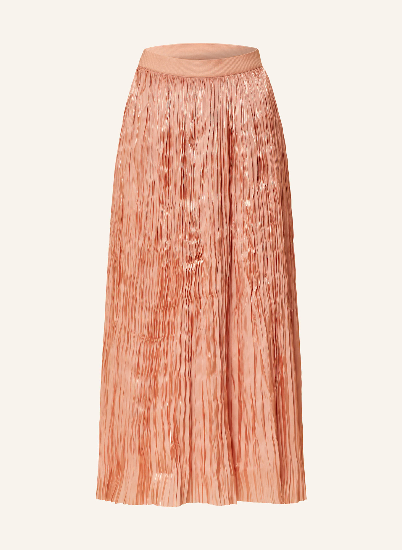 CARTOON Plisseerock: HELLORANGE