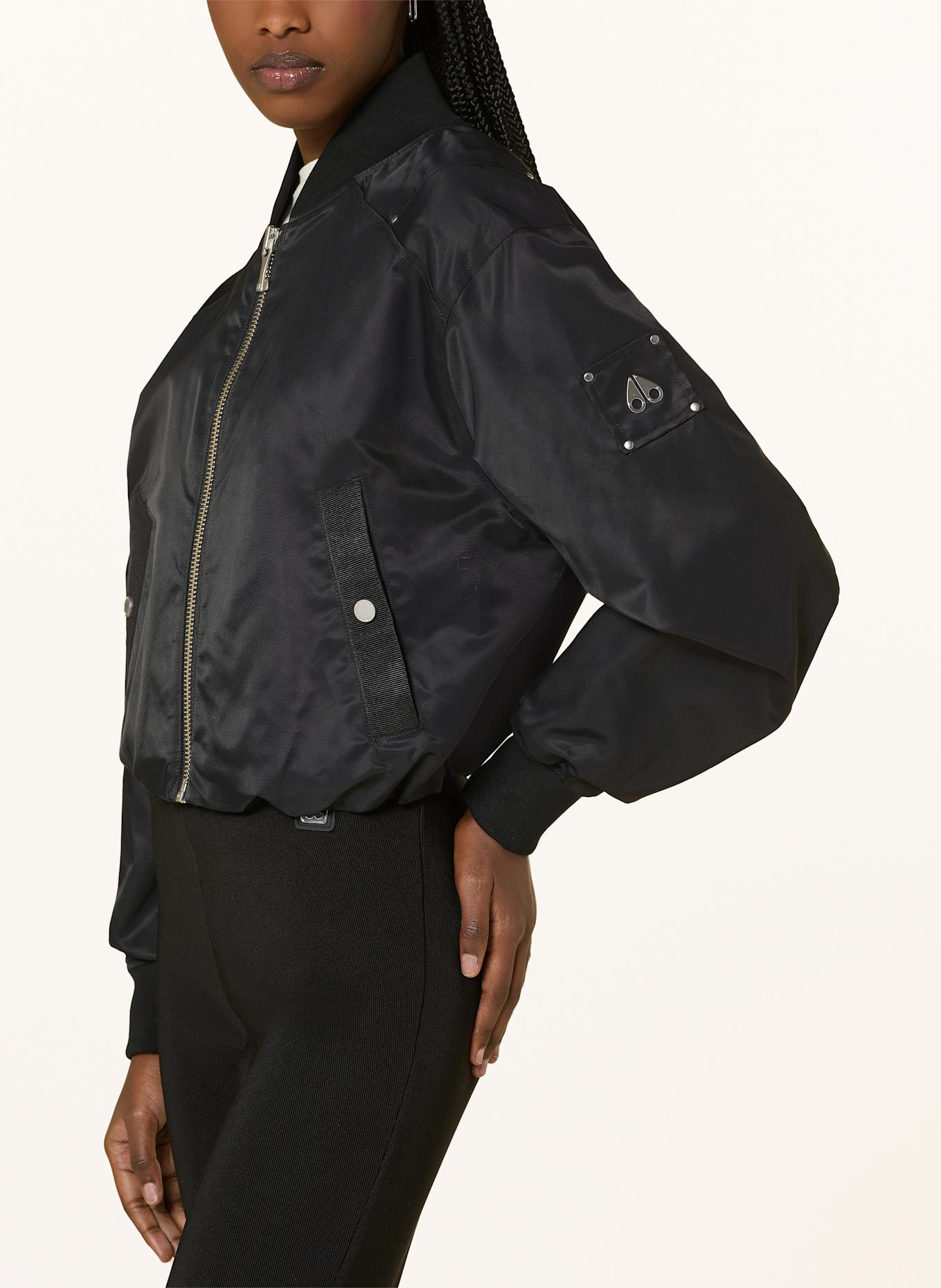 MOOSE KNUCKLES Blouson ROUGEMONT: SCHWARZ