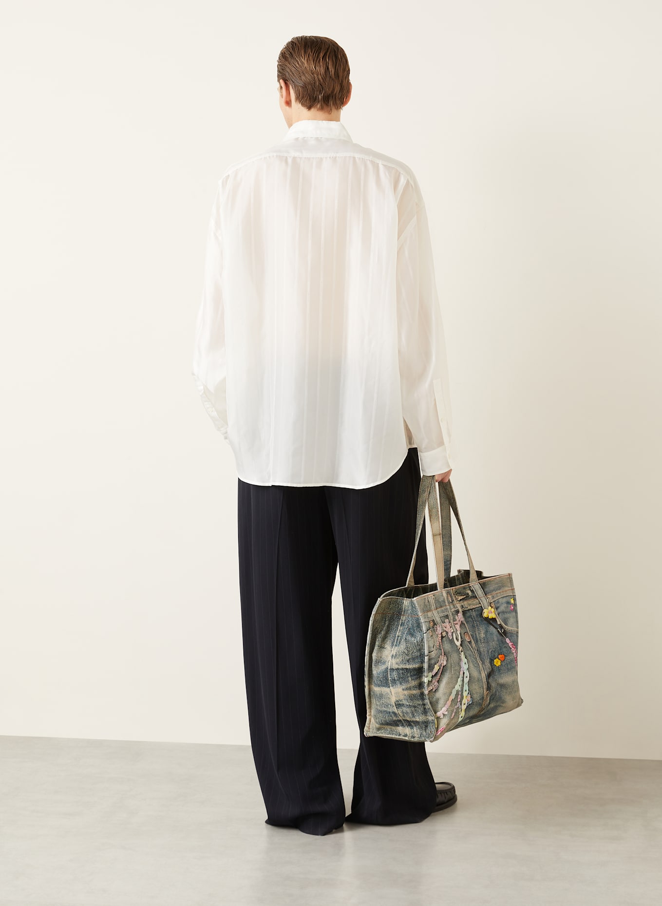 Acne Studios Koszula comfort fit: BIAŁY