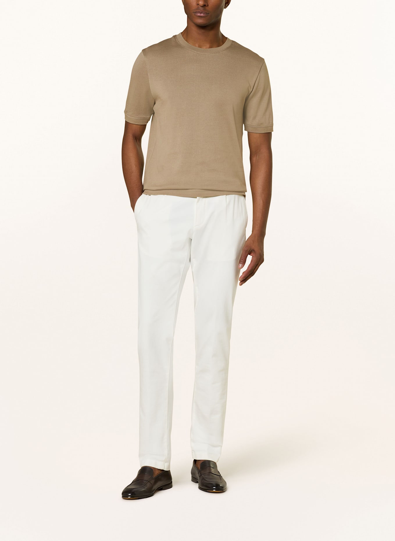 CINQUE Strickshirt CIBADI: HELLBRAUN