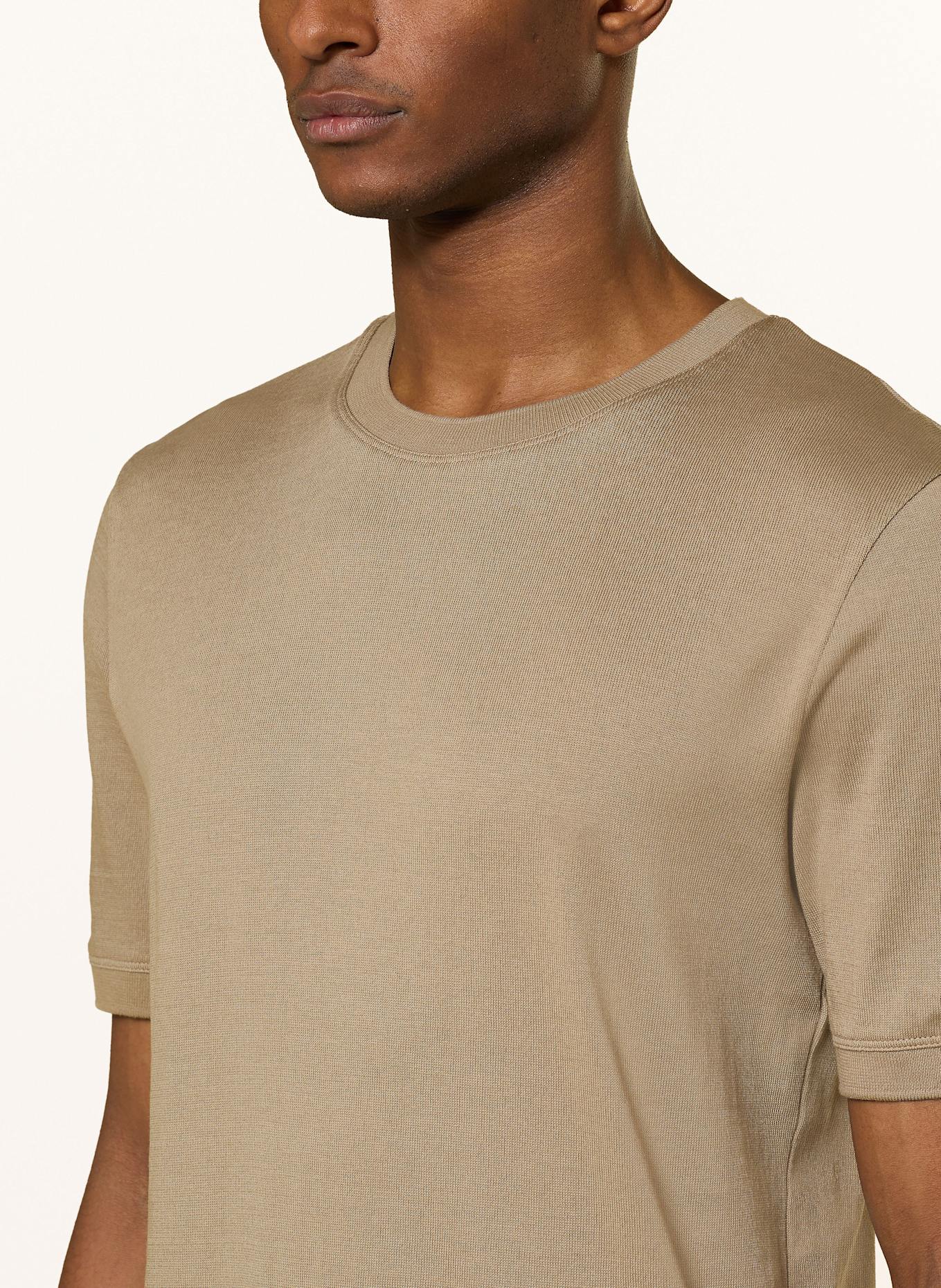 CINQUE Strickshirt CIBADI: HELLBRAUN