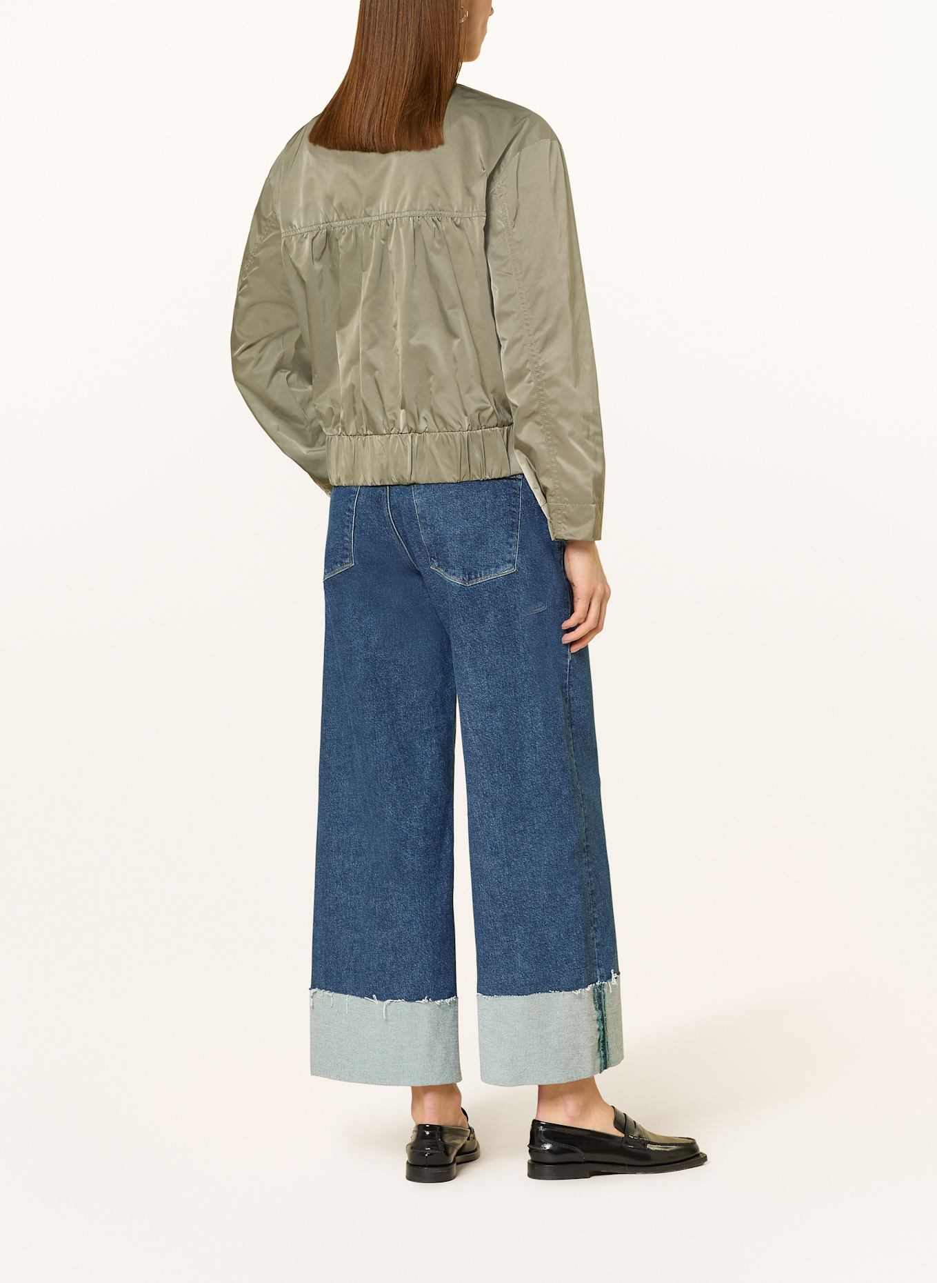 CINQUE Blouson CIBLOUMINA: OLIVOVÁ