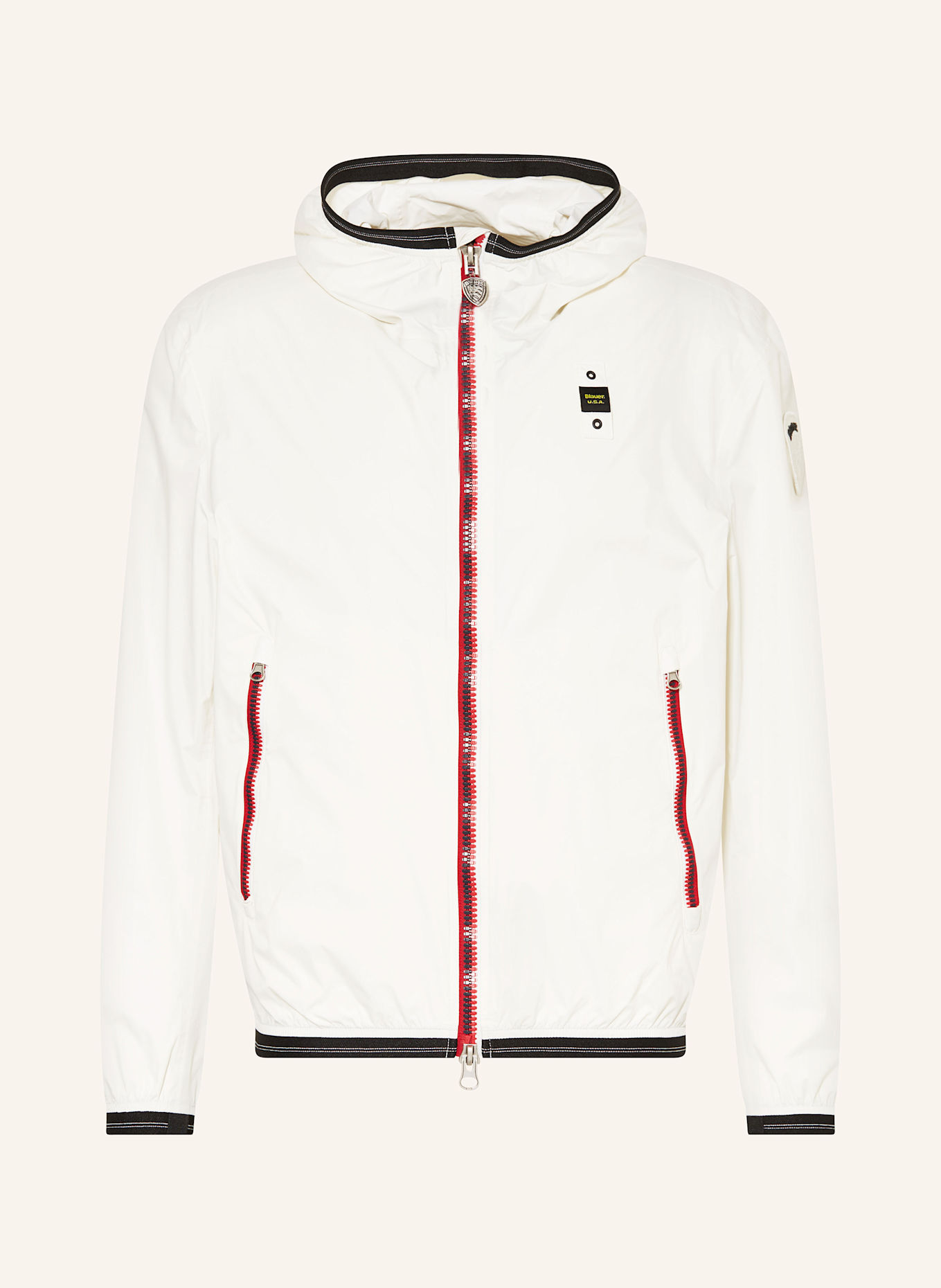 Blauer Windbreaker DODGE: WHITE