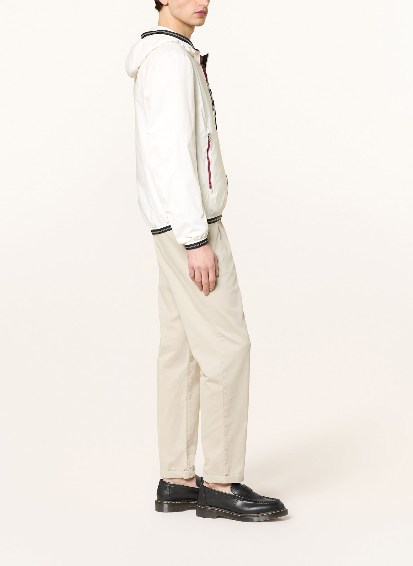 Blauer Windbreaker DODGE: WHITE